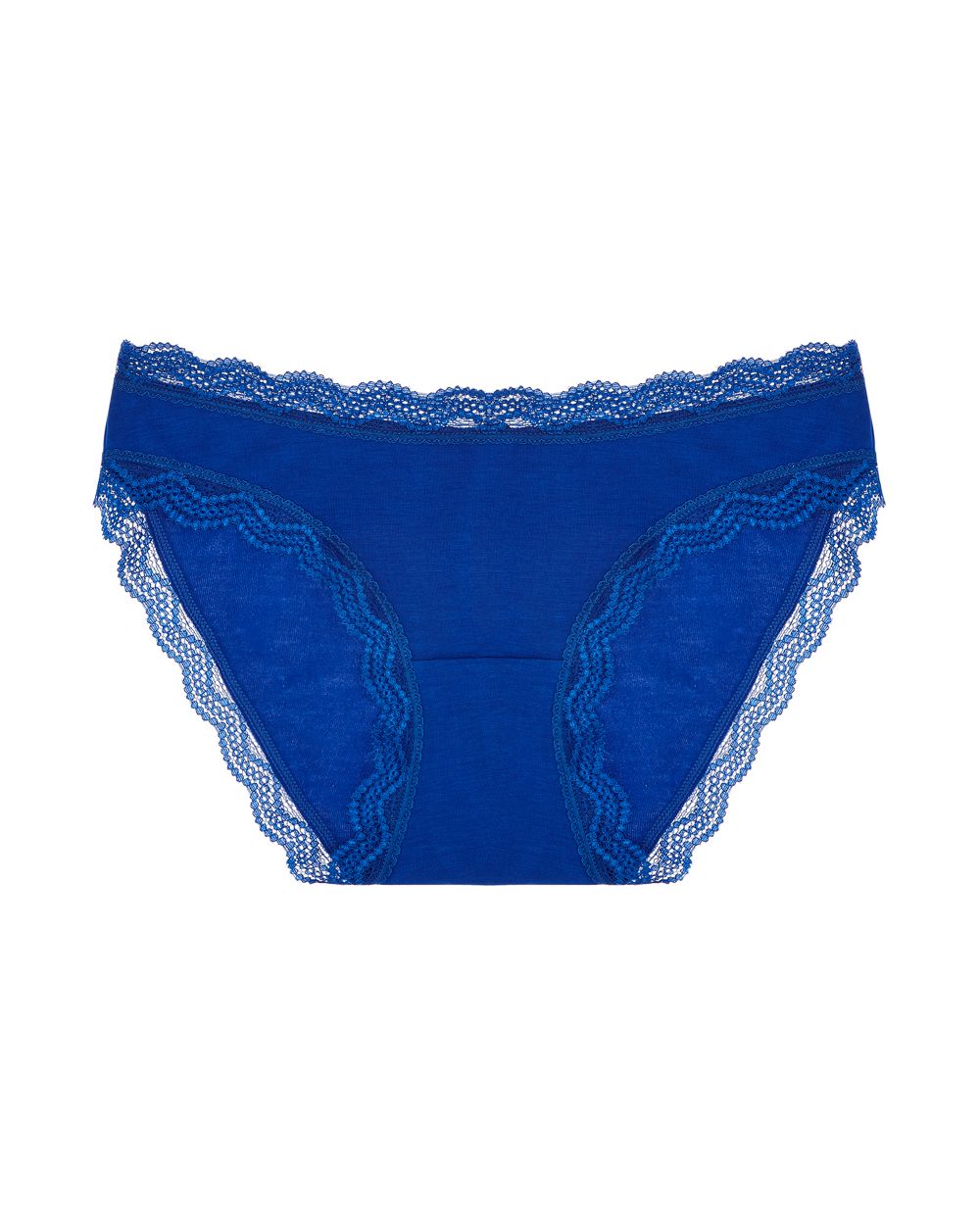 Stripe + Stare Basic Knicker in blue