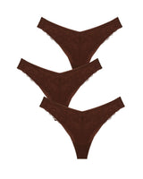 Estelle Thong 3 Pack