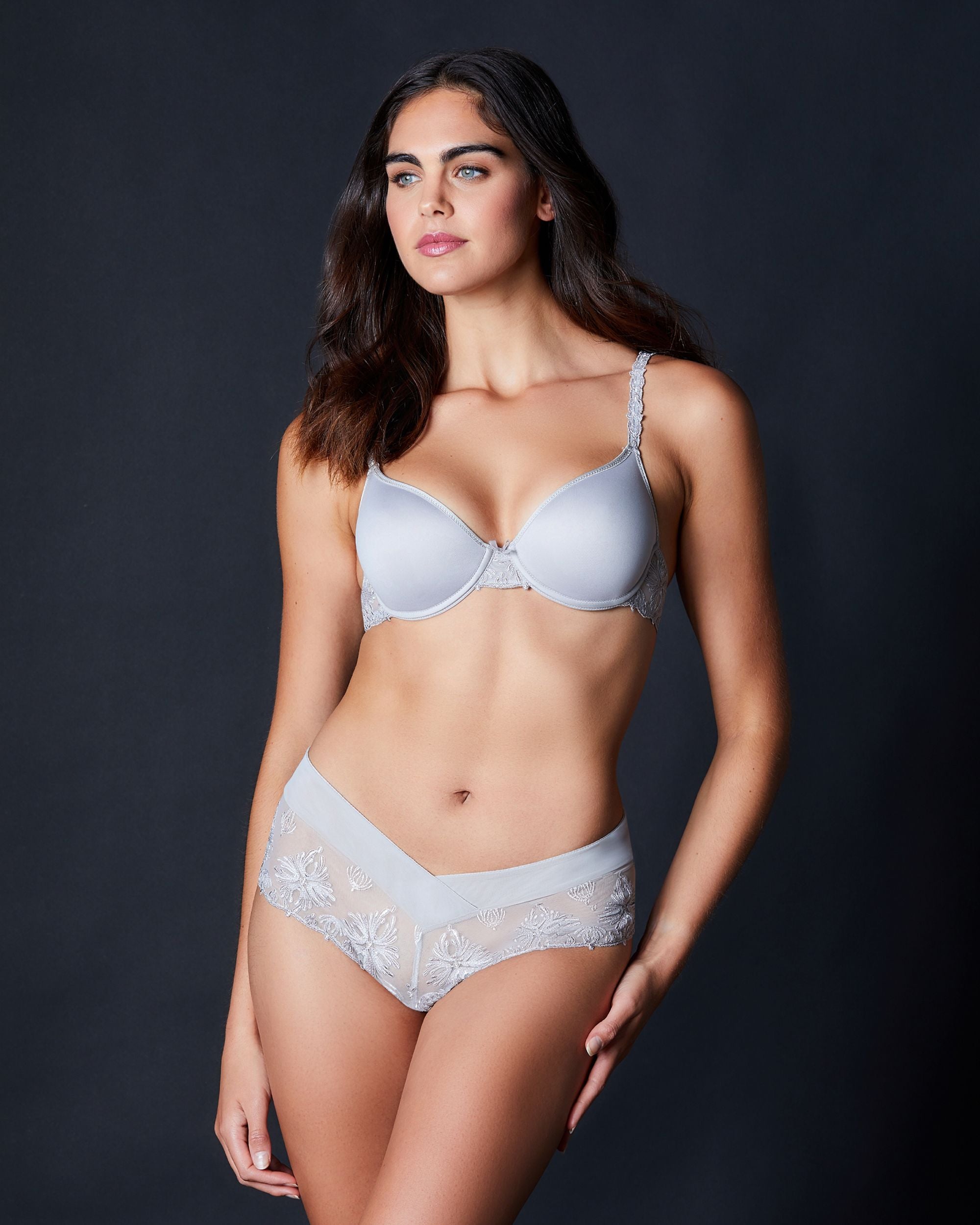 Chantelle Champs Elysees Smooth Fit Custom Bra in gray