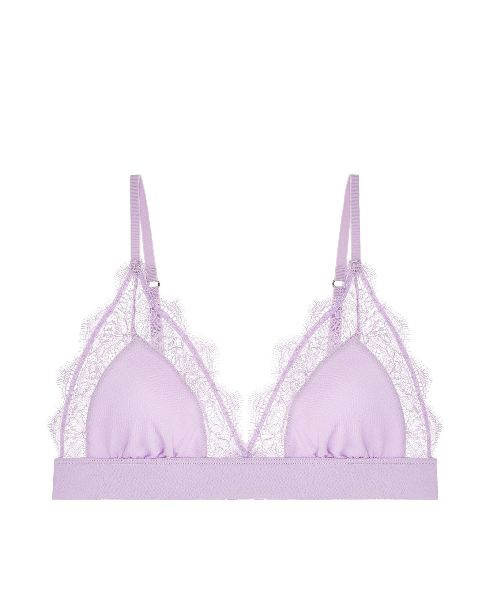 Love Stories Love Lace Bralette in purple