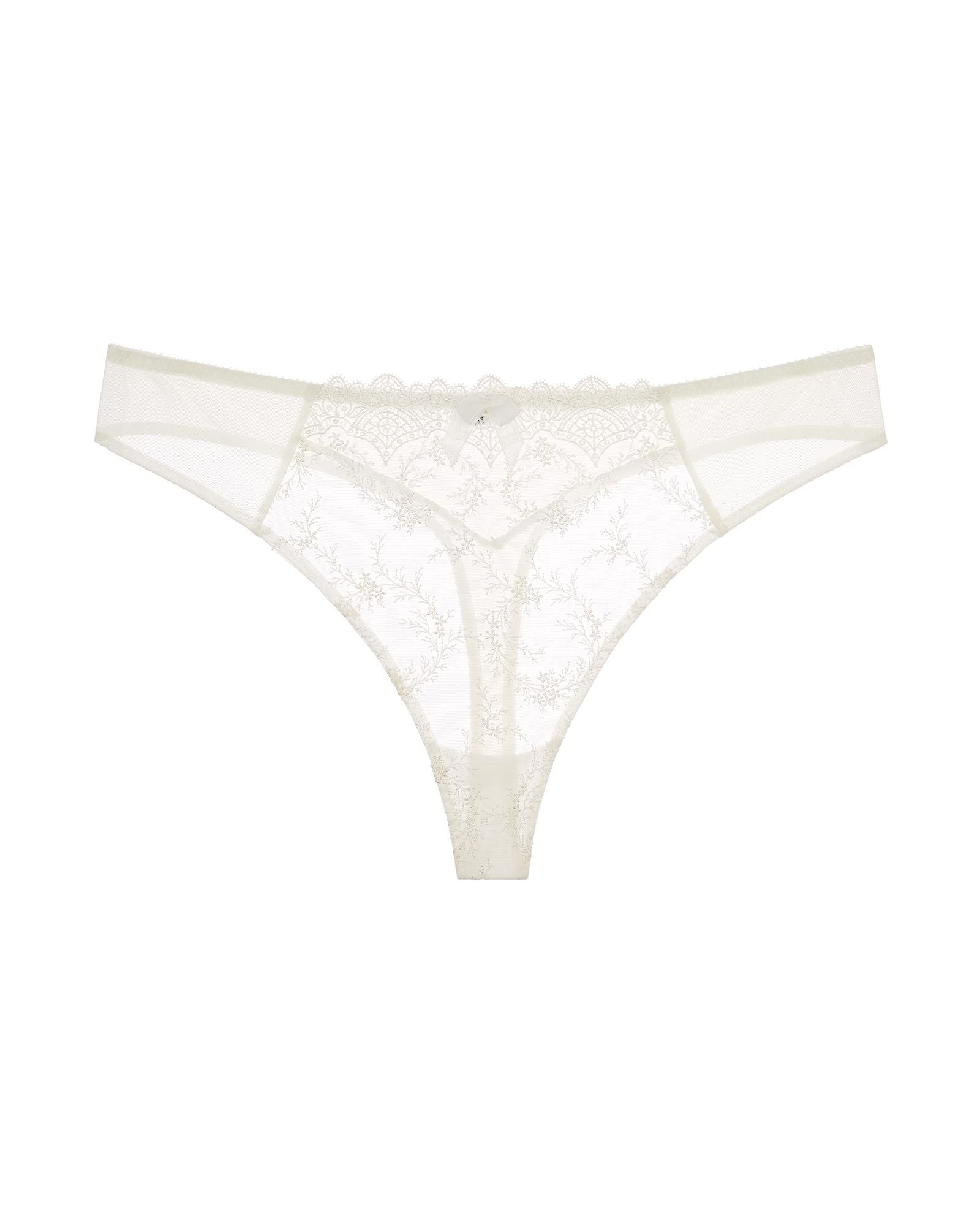 Empreinte Louise Thong in white