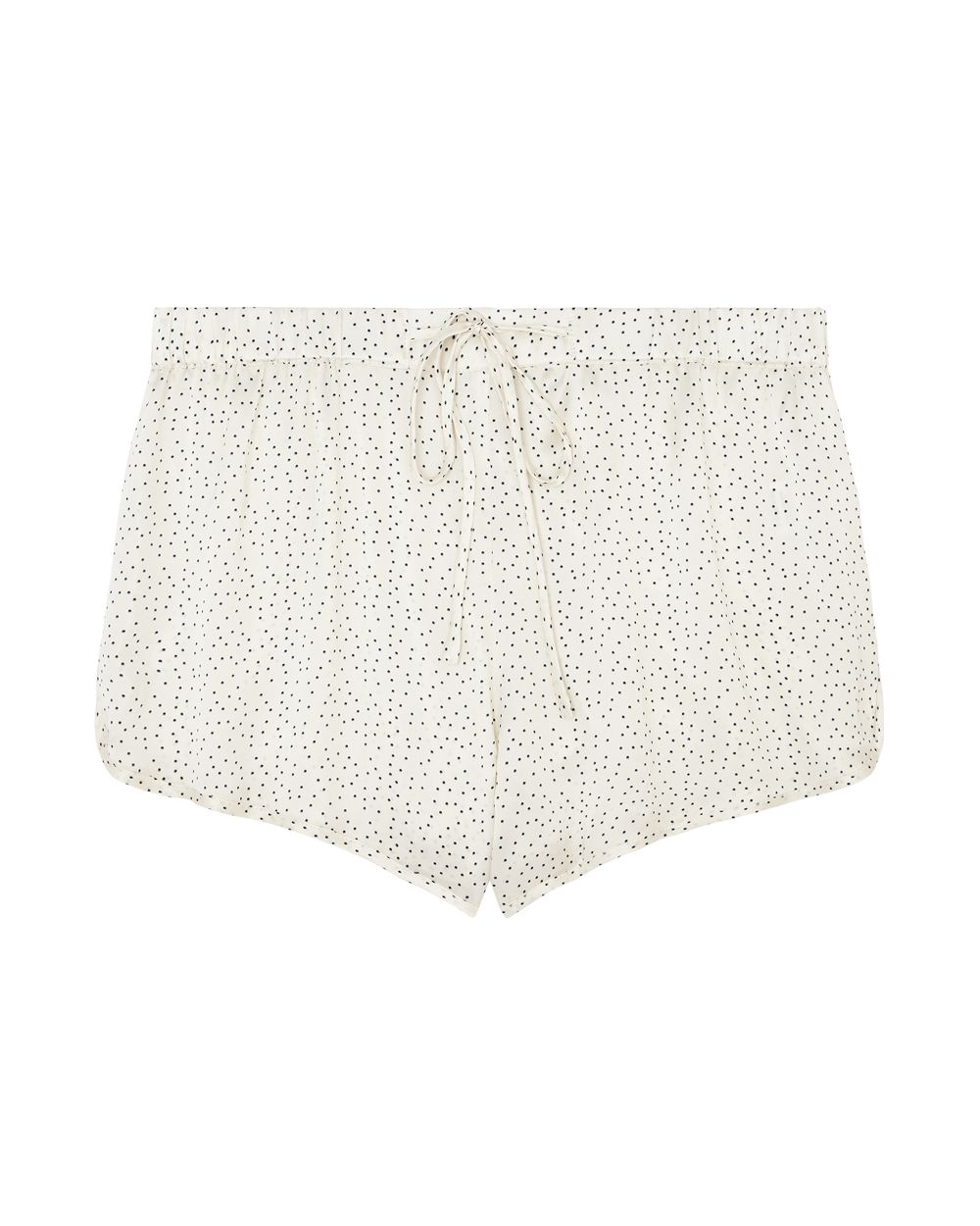 Violet & Wren Dawn Spot Sports Shorts in white