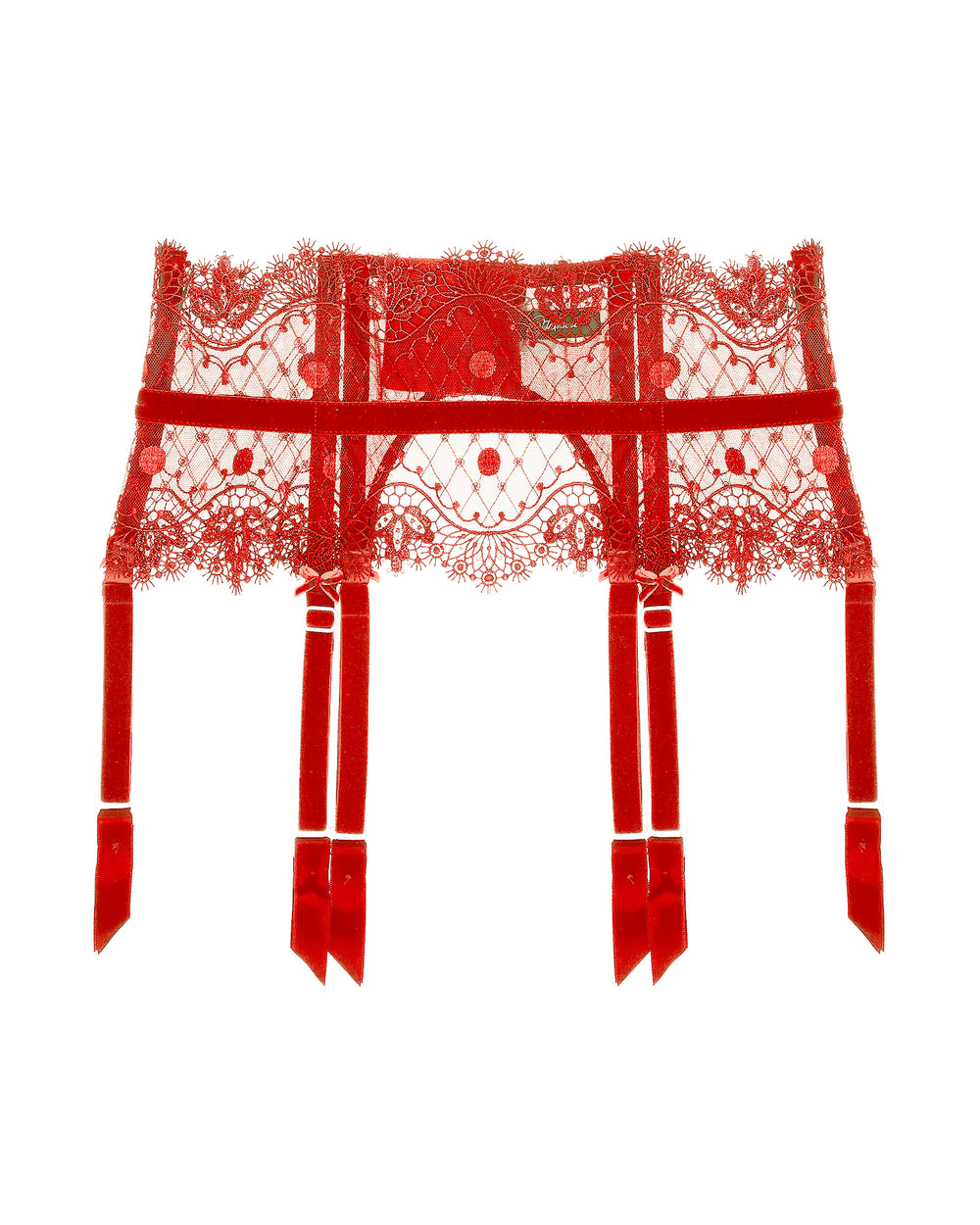 Dita Von Teese Vedette Suspender in red