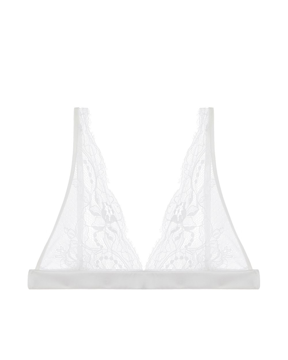 Fleur of England Signature Collection Boudoir Bra in white