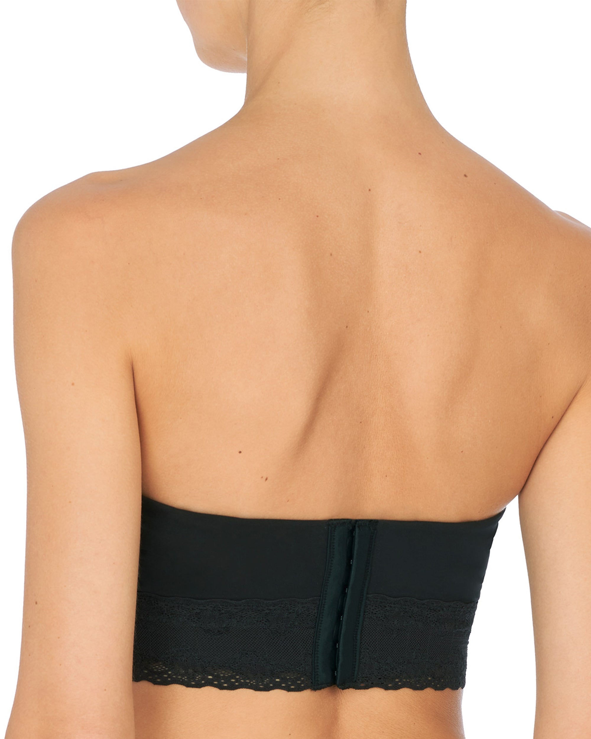 Natori Bliss Perfection Strapless Contour Underwire Bra in black