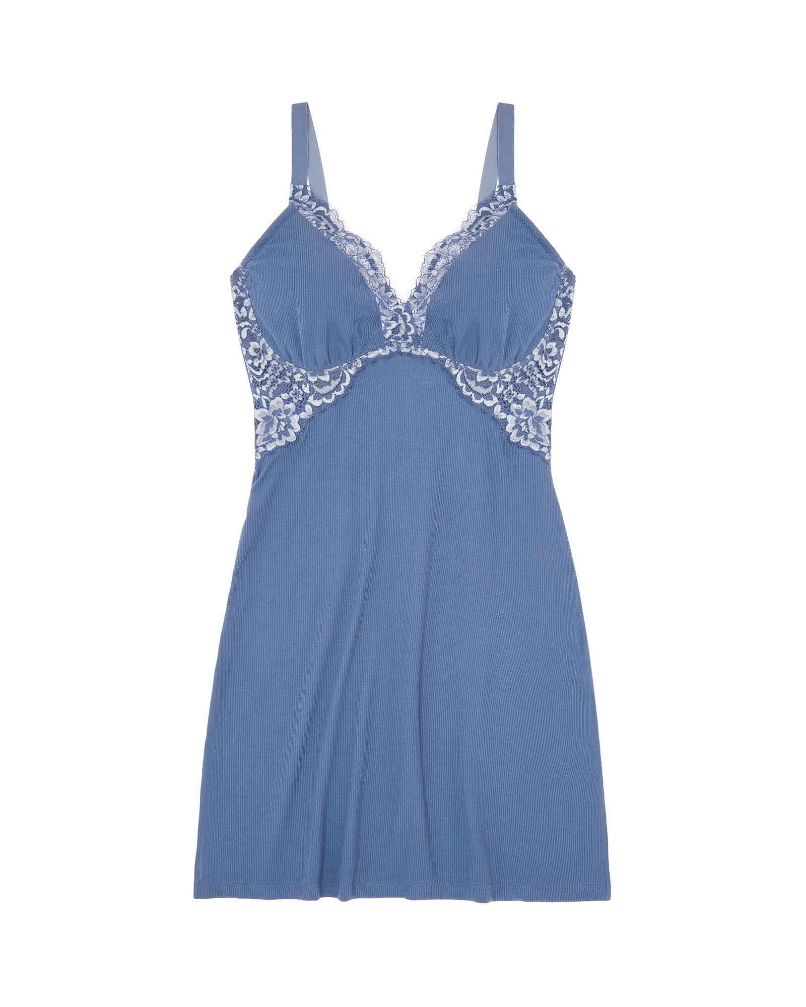 Cosabella Pret-A-Porter Curvy Slip in blue