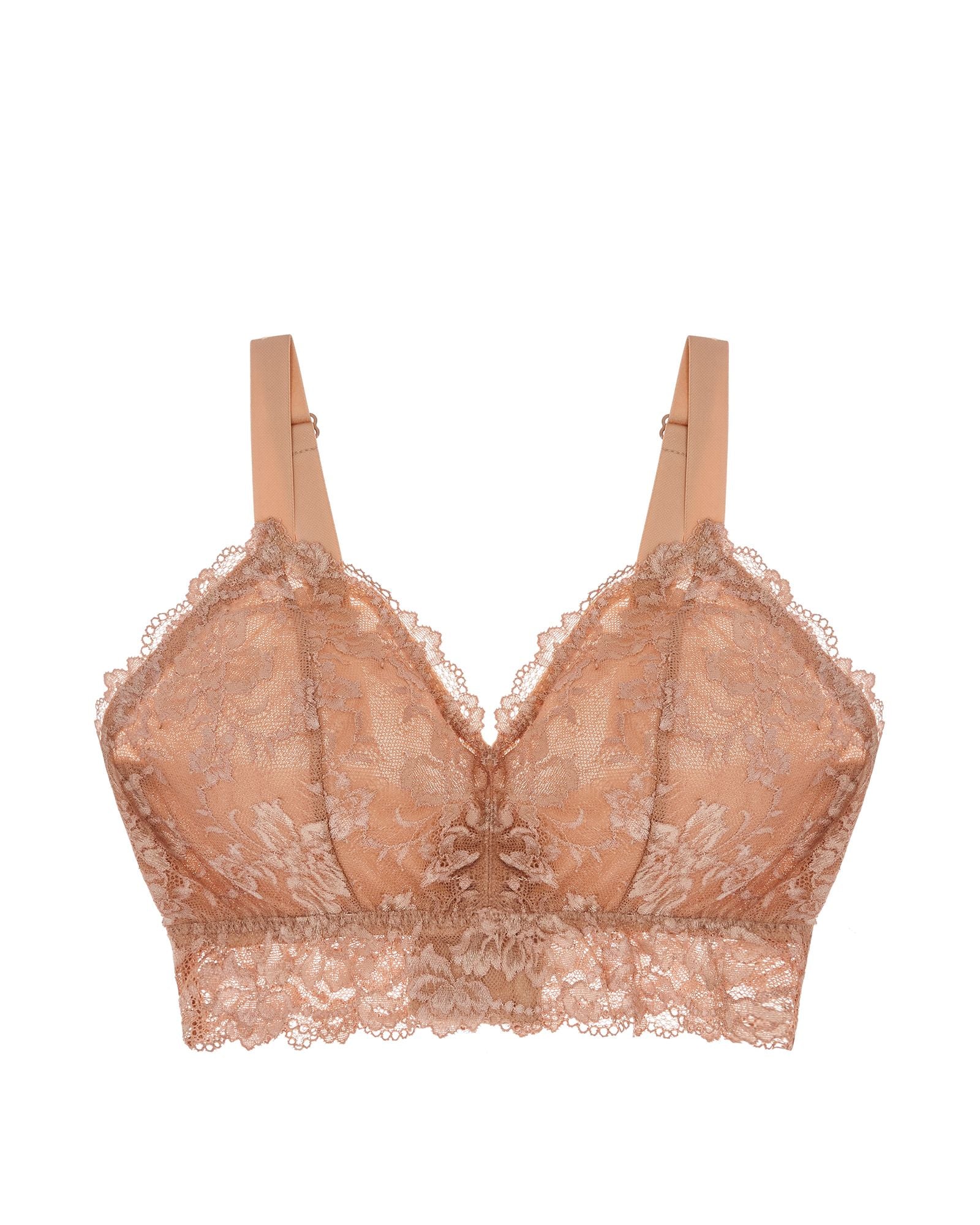 Cosabella Savona Curvy Longline Bralette in beige