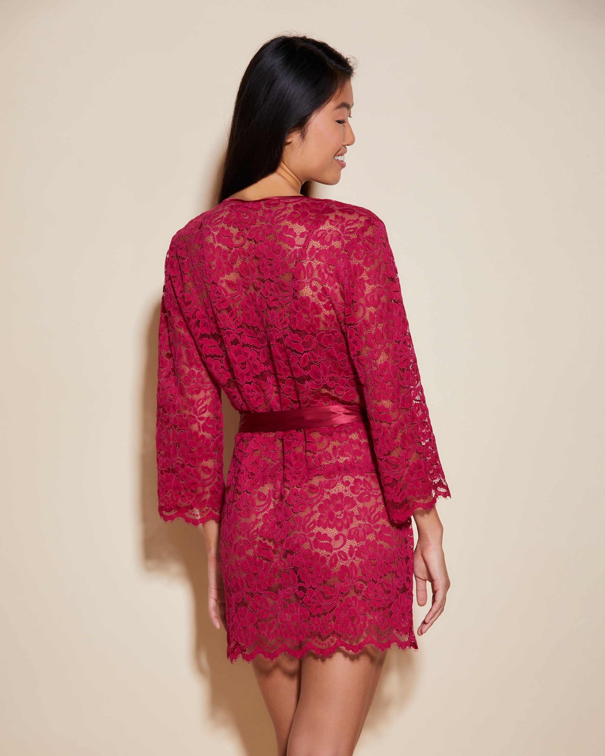 Cosabella Magnolia Robe in pink