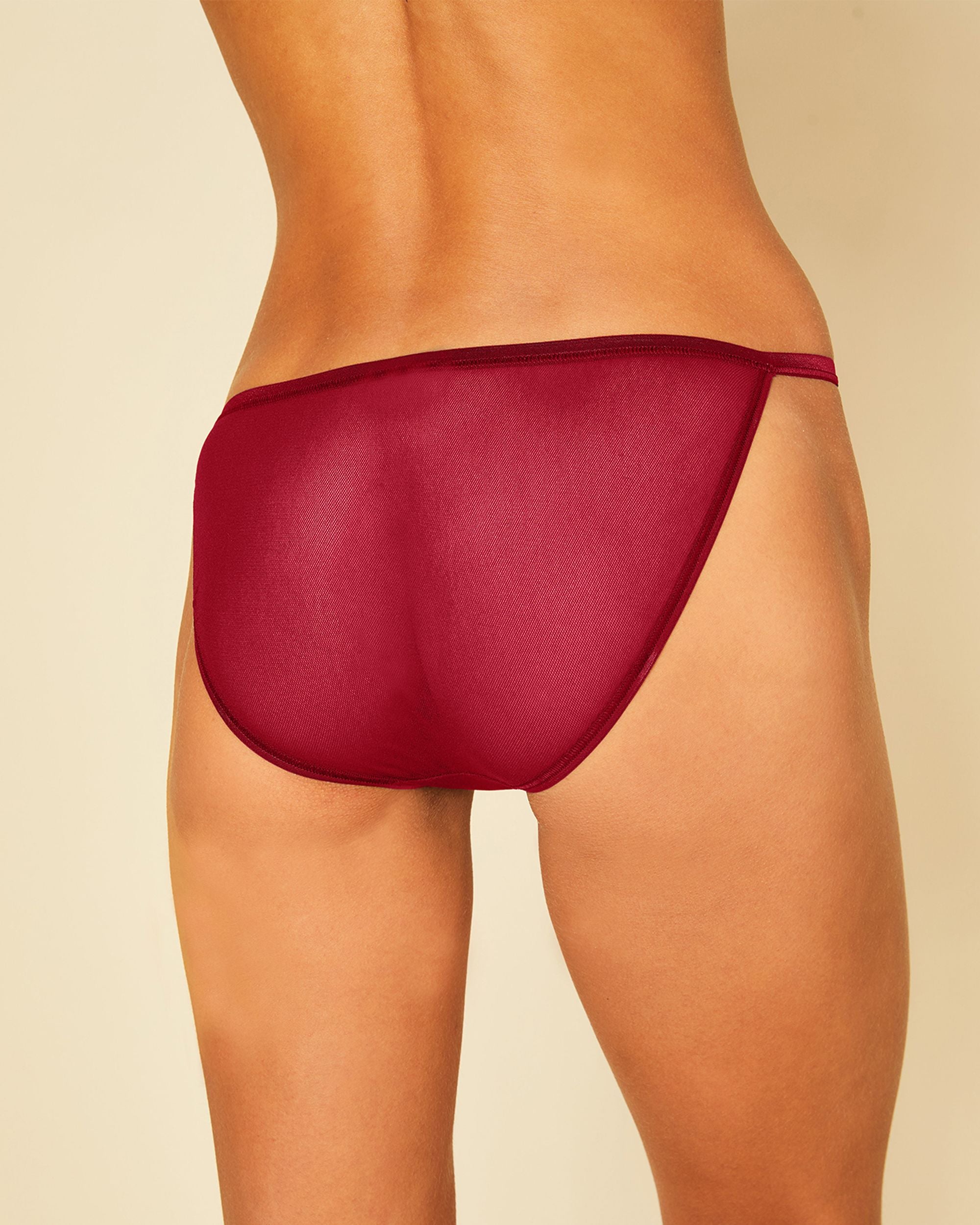 Cosabella Soire Confidence String Bikini in red