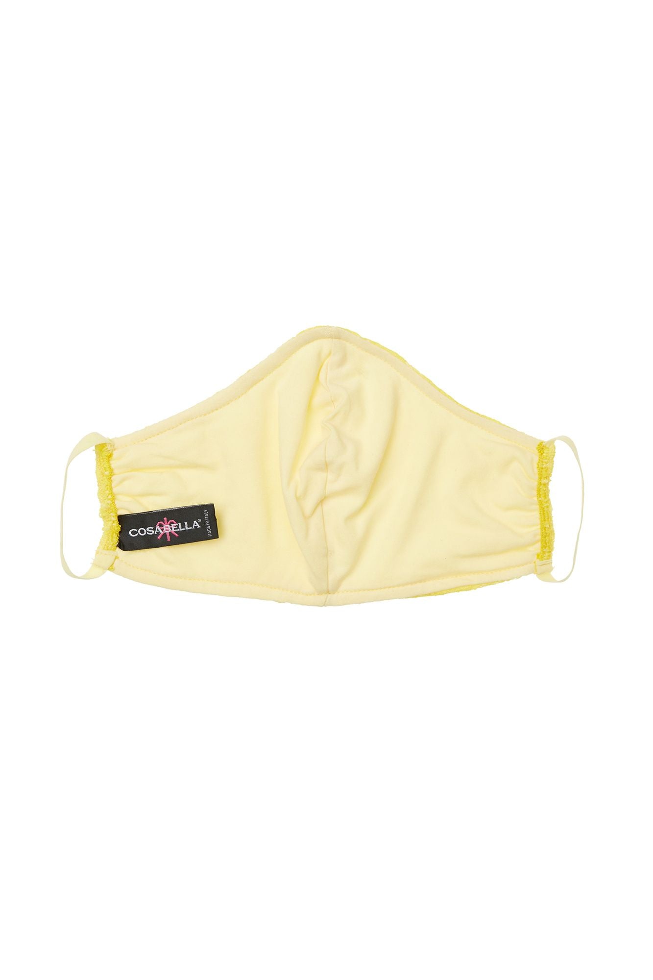 Cosabella Never Say Never V Face Mask in yellow