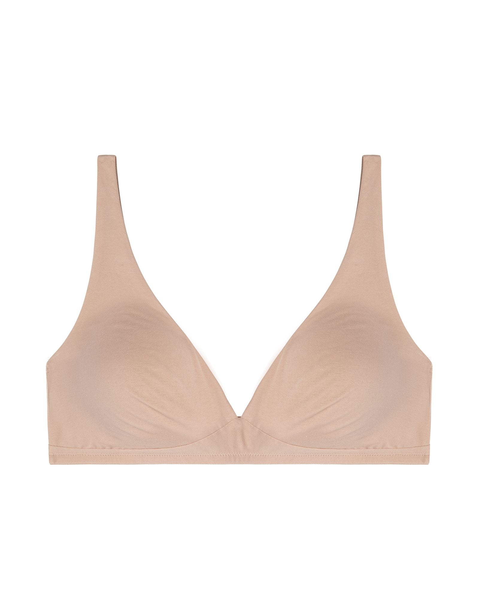 Hanro Cotton Sensation Soft Cup Bra in beige