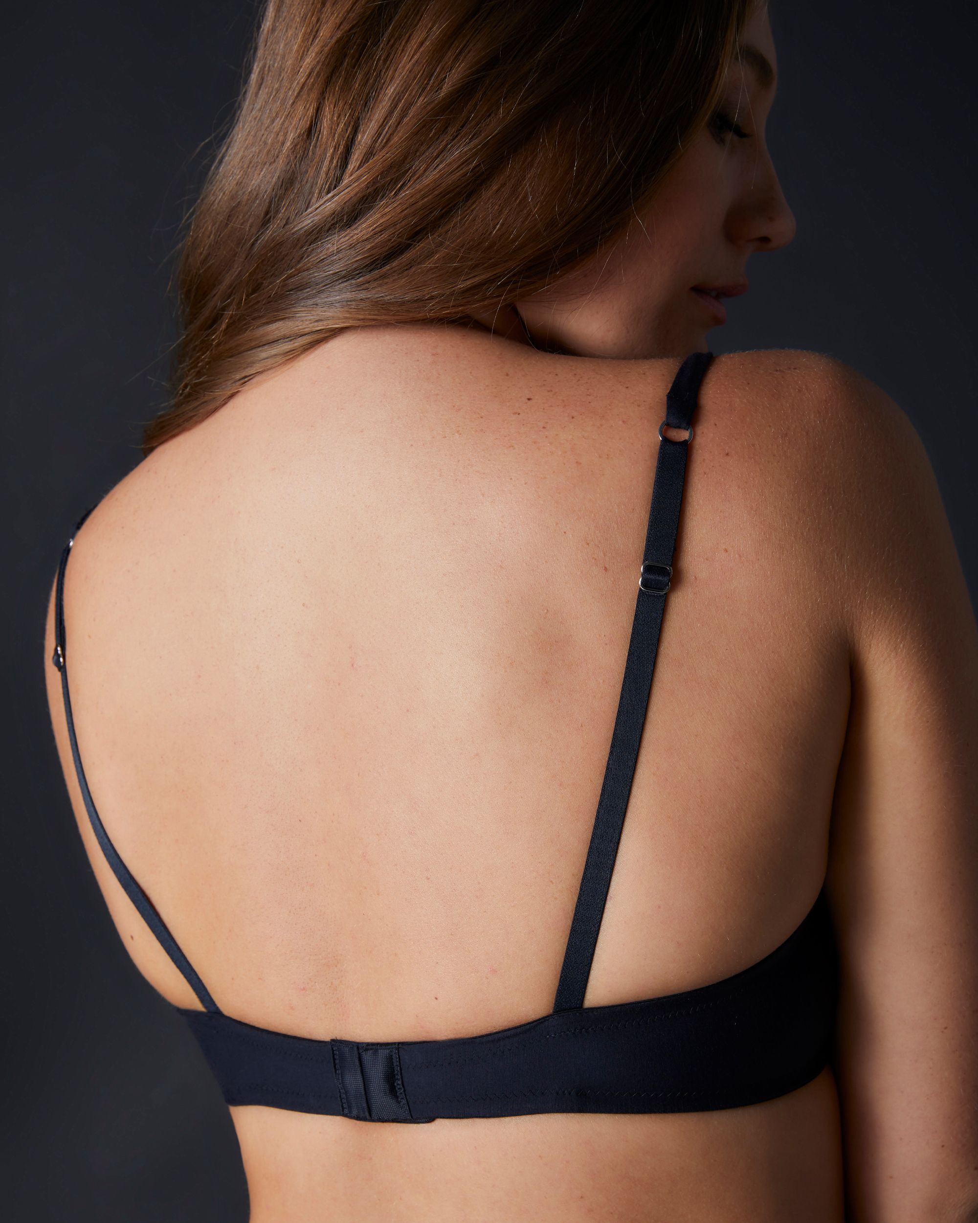 Hanro Cotton Sensation Soft Cup Bra in black