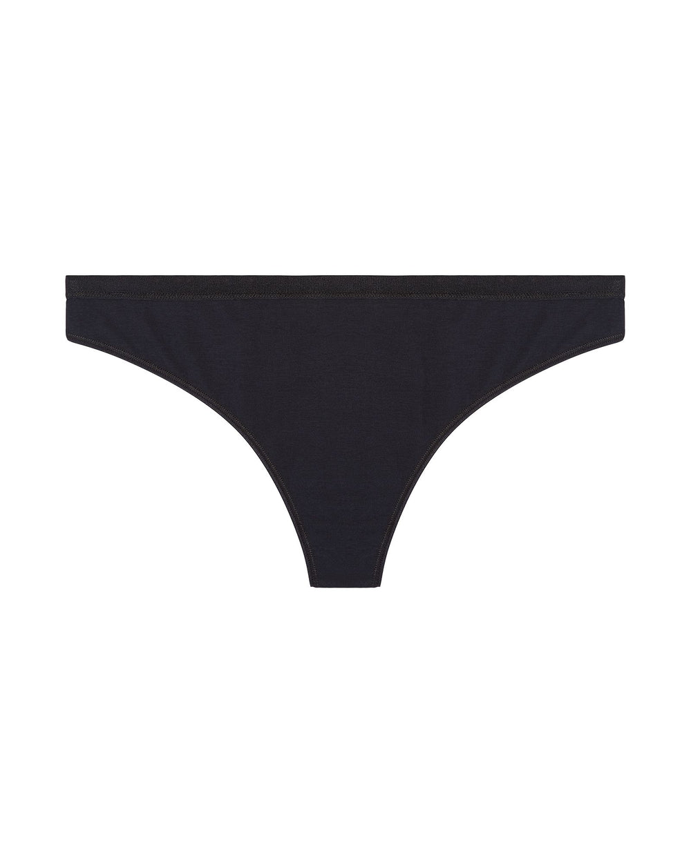 Hanro Cotton Sensation Thong in black