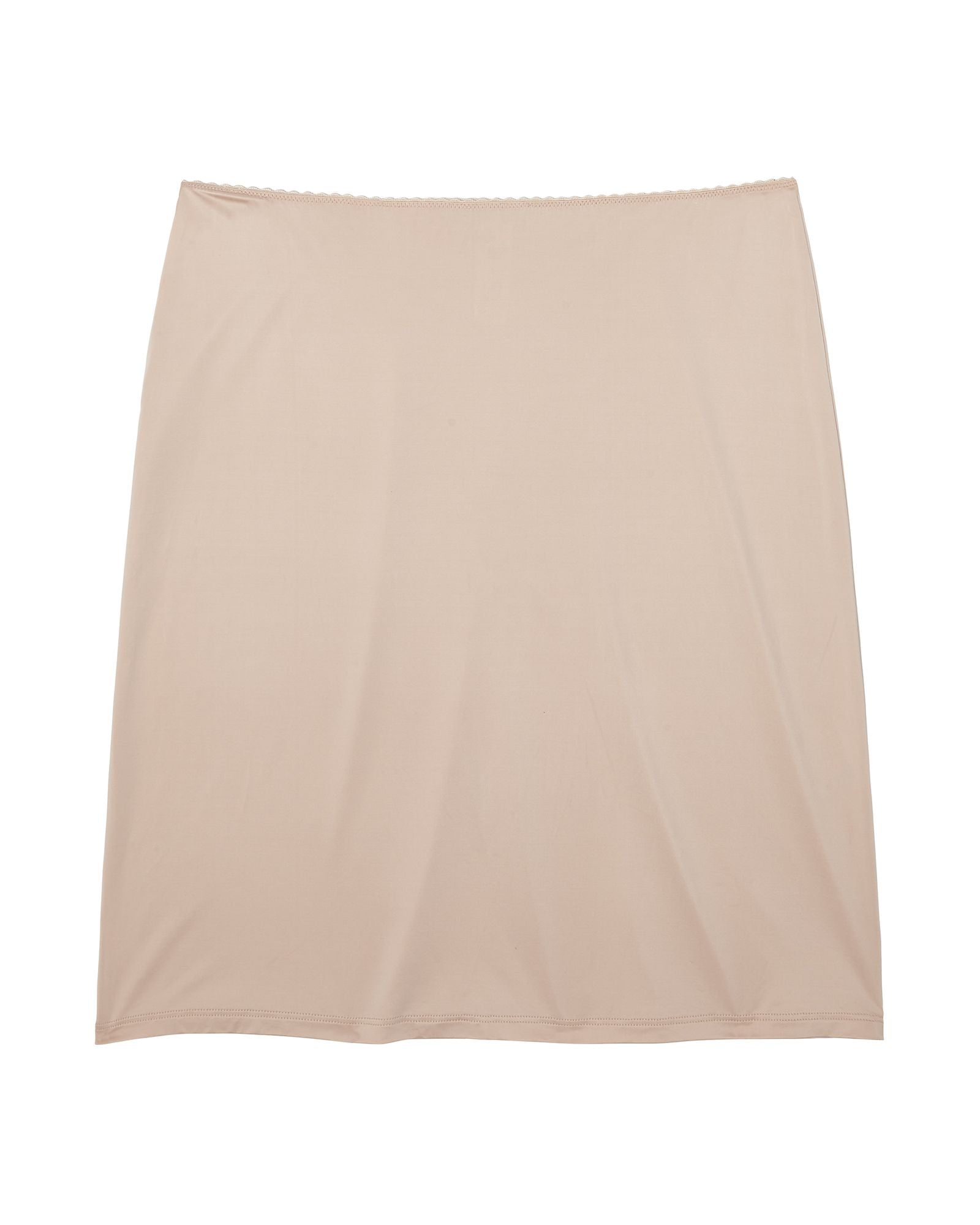 Hanro Satin Deluxe Half Slip in beige