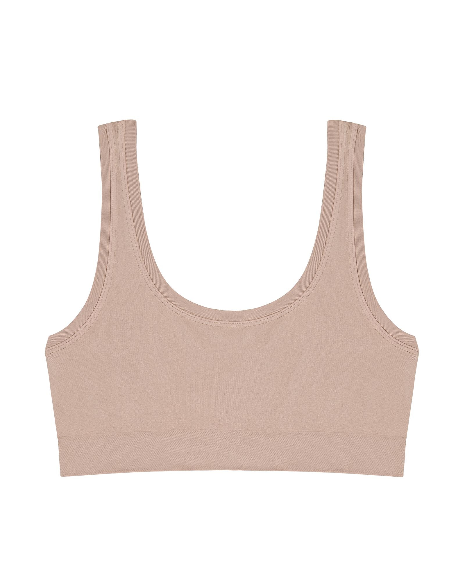 Hanro Touch Feeling Crop Top in beige