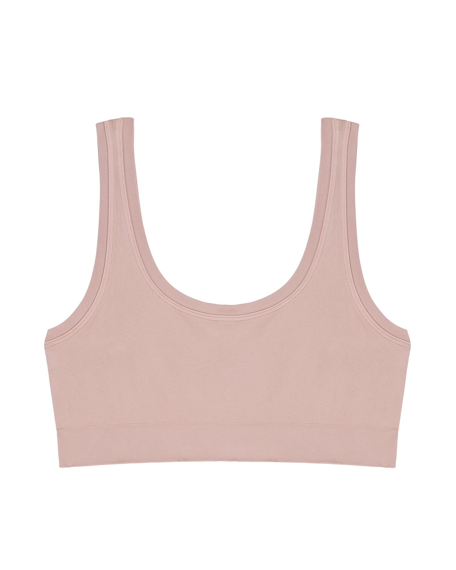Hanro Touch Feeling Crop Top in pink