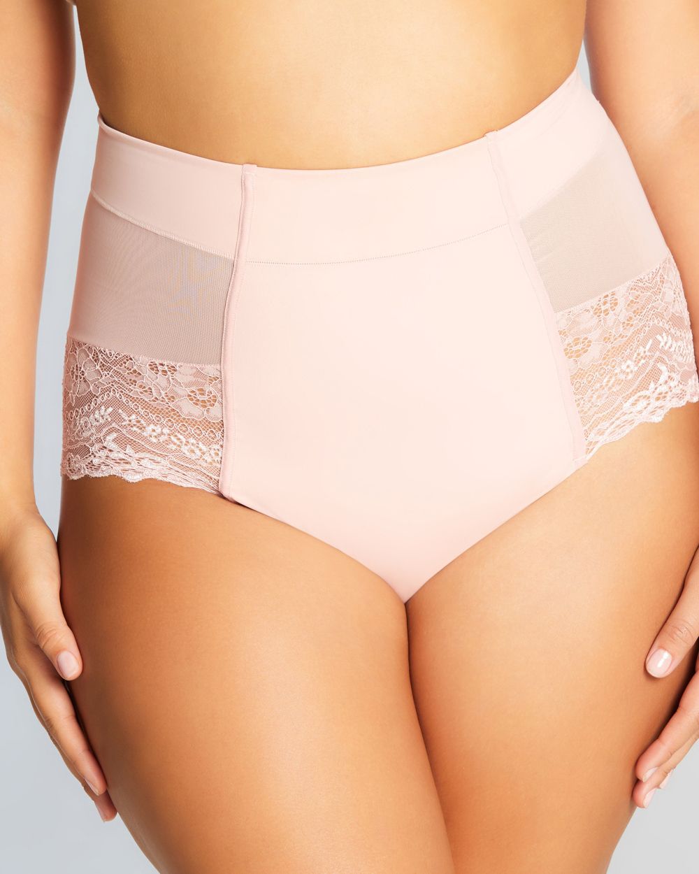 Squeem Brazilian Flair Mid Waist Brief in pink