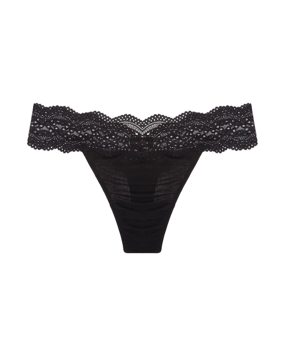Cosabella Ceylon Modal Low Rise Thong in black