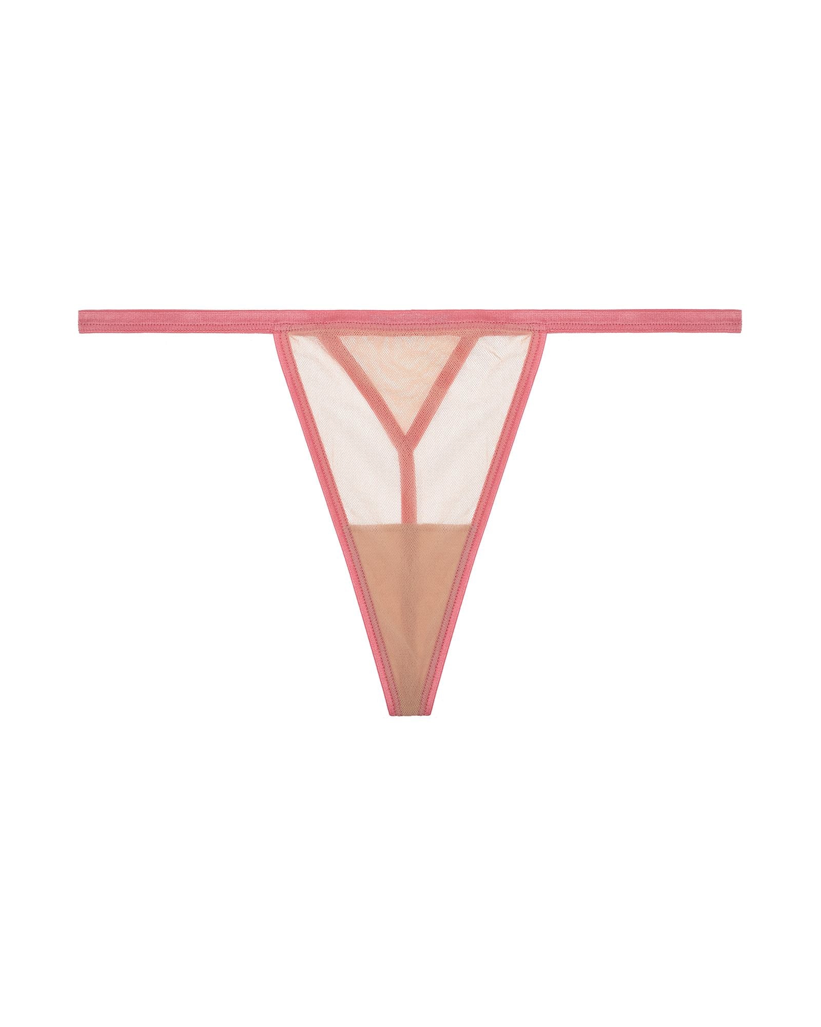 Cosabella Soire Confidence Two Tone G-String in beige