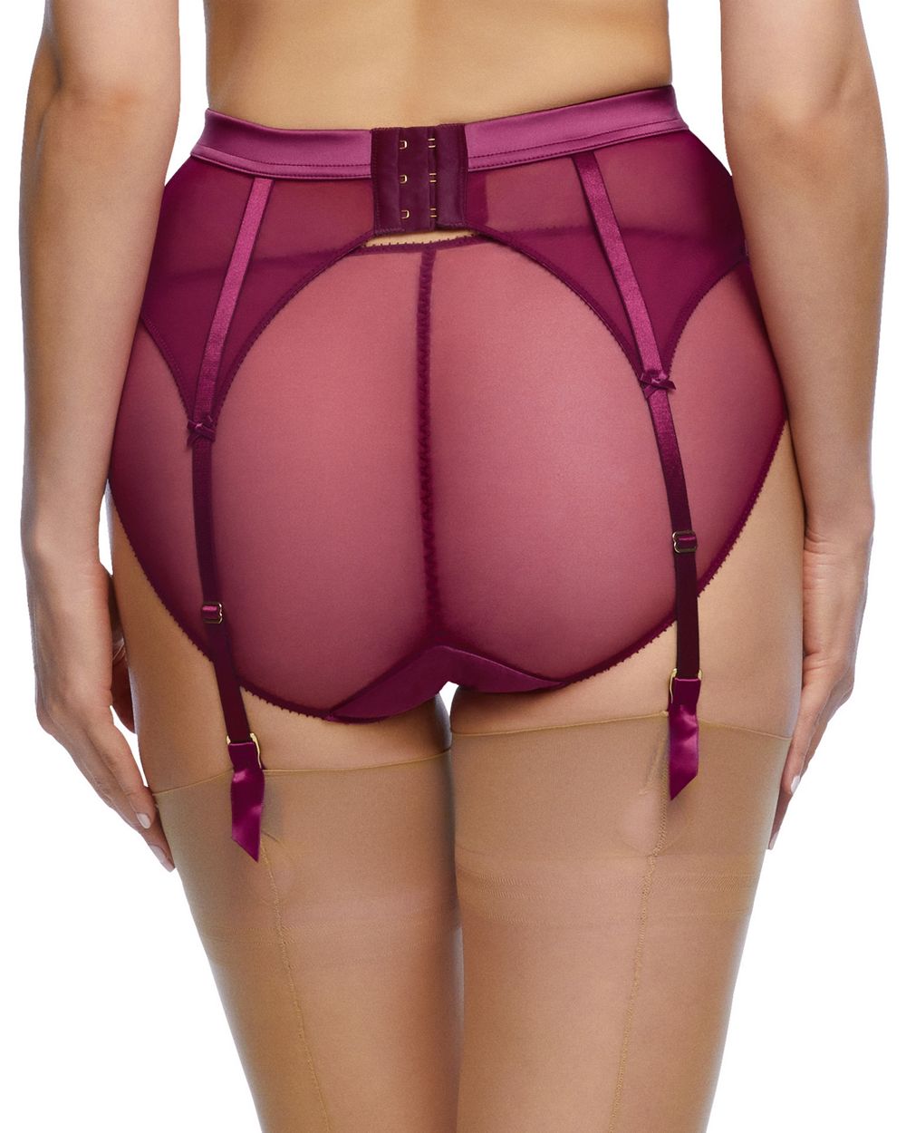 Dita Von Teese Rosabelle Suspender in purple