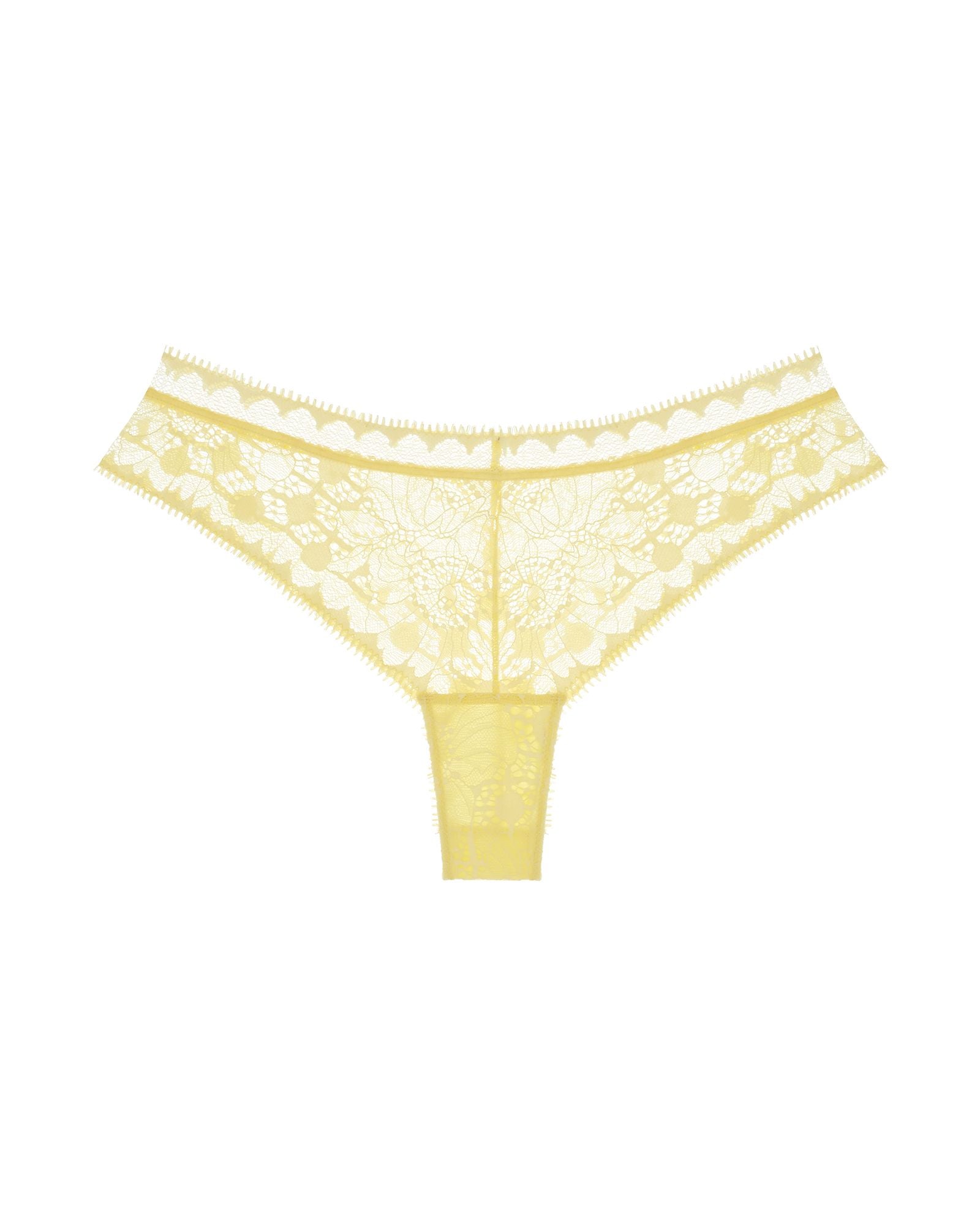 Chantelle Day to Night Tanga in yellow