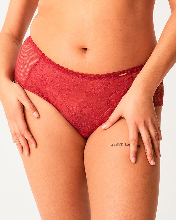 Chantelle Tailor Hipster in red