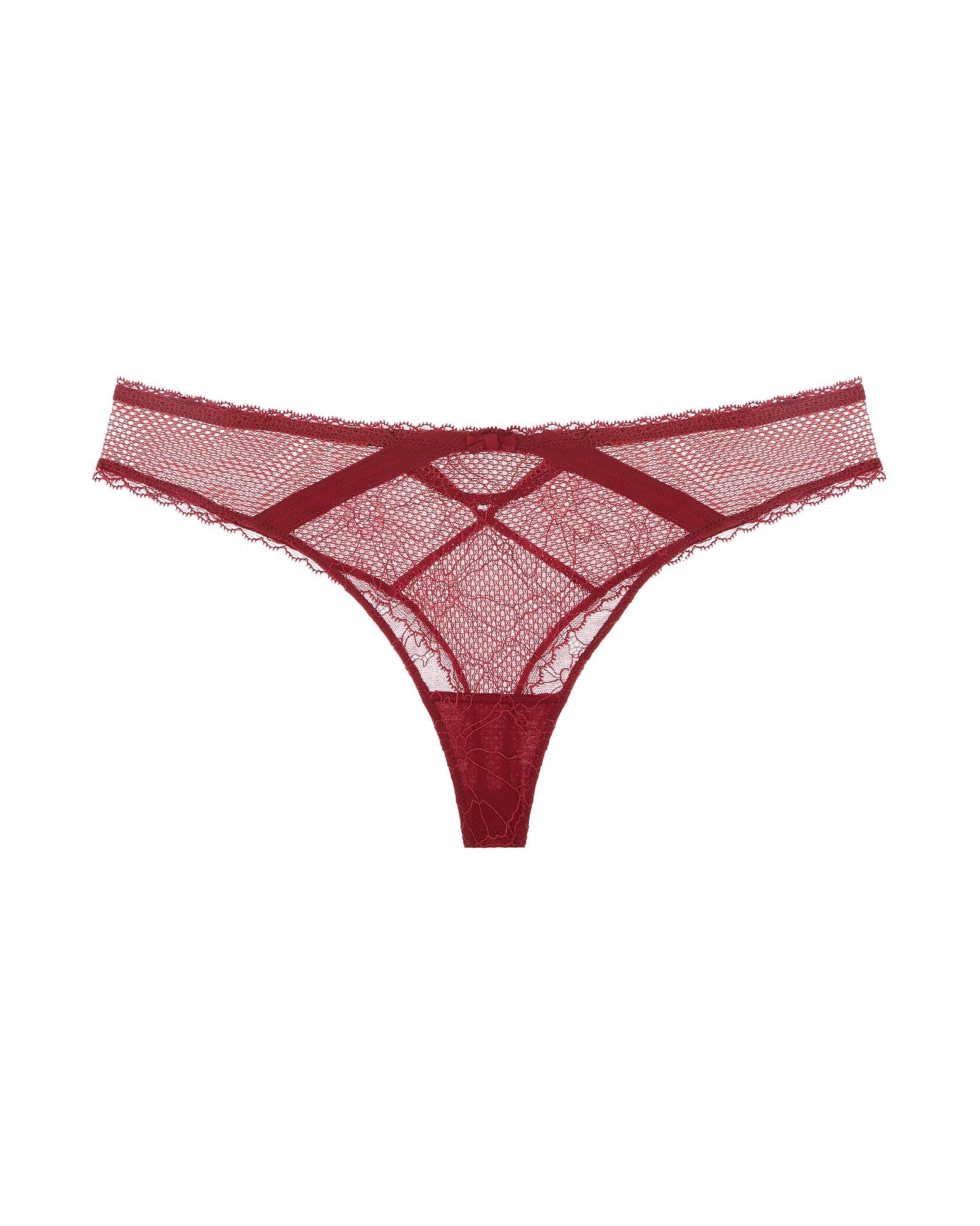 Chantelle Tailor Tanga in red