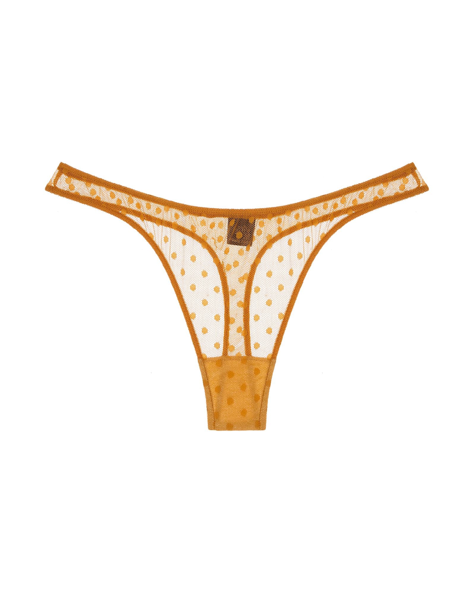 Only Hearts Coucou Lola Thong in yellow