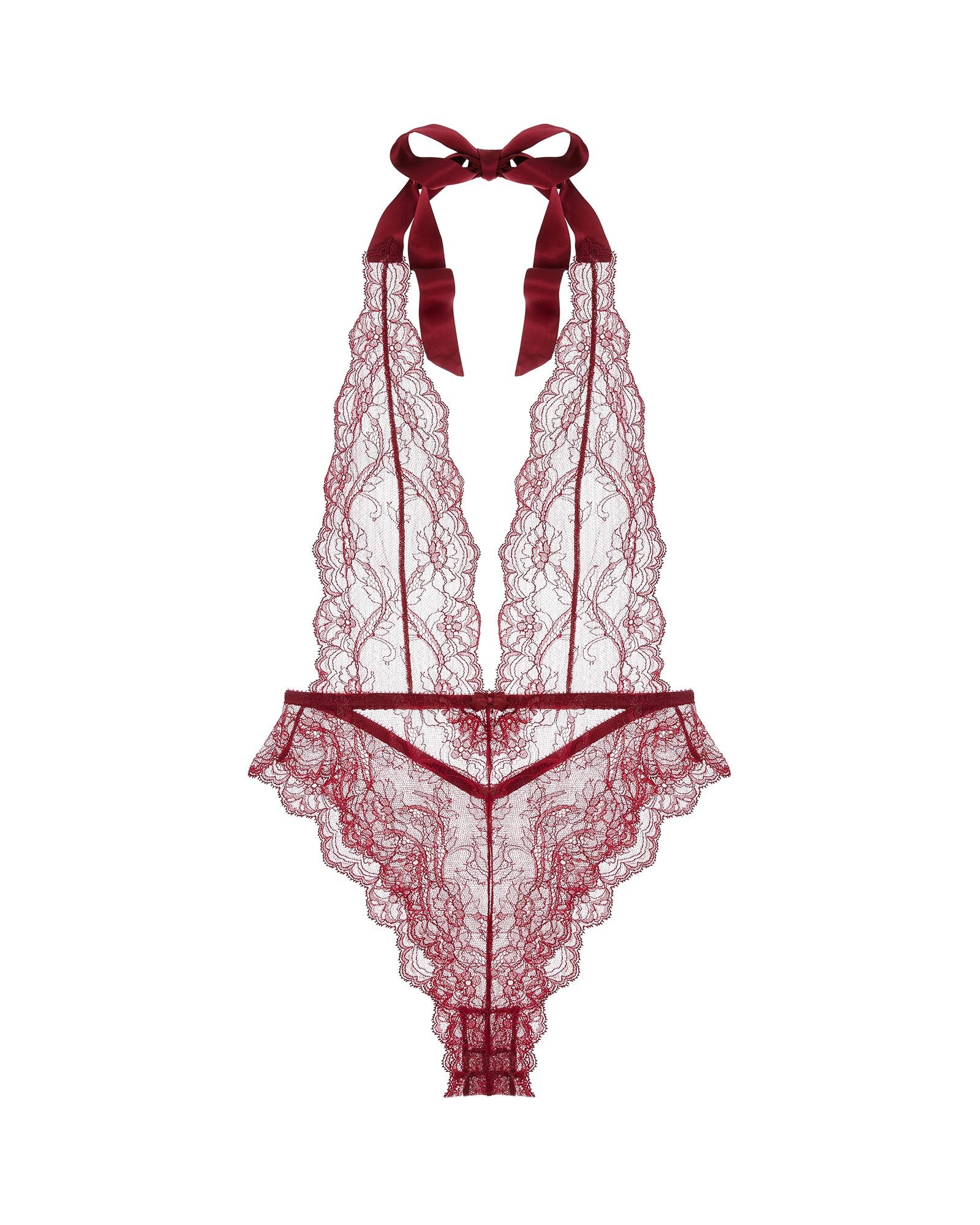 Journelle Anais Bodysuit in red