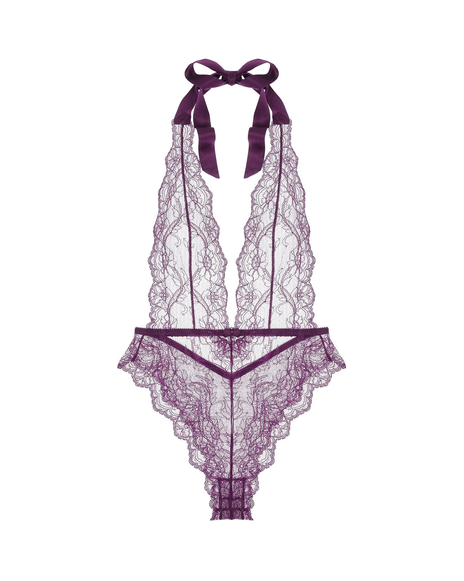 Journelle Anais Bodysuit in purple