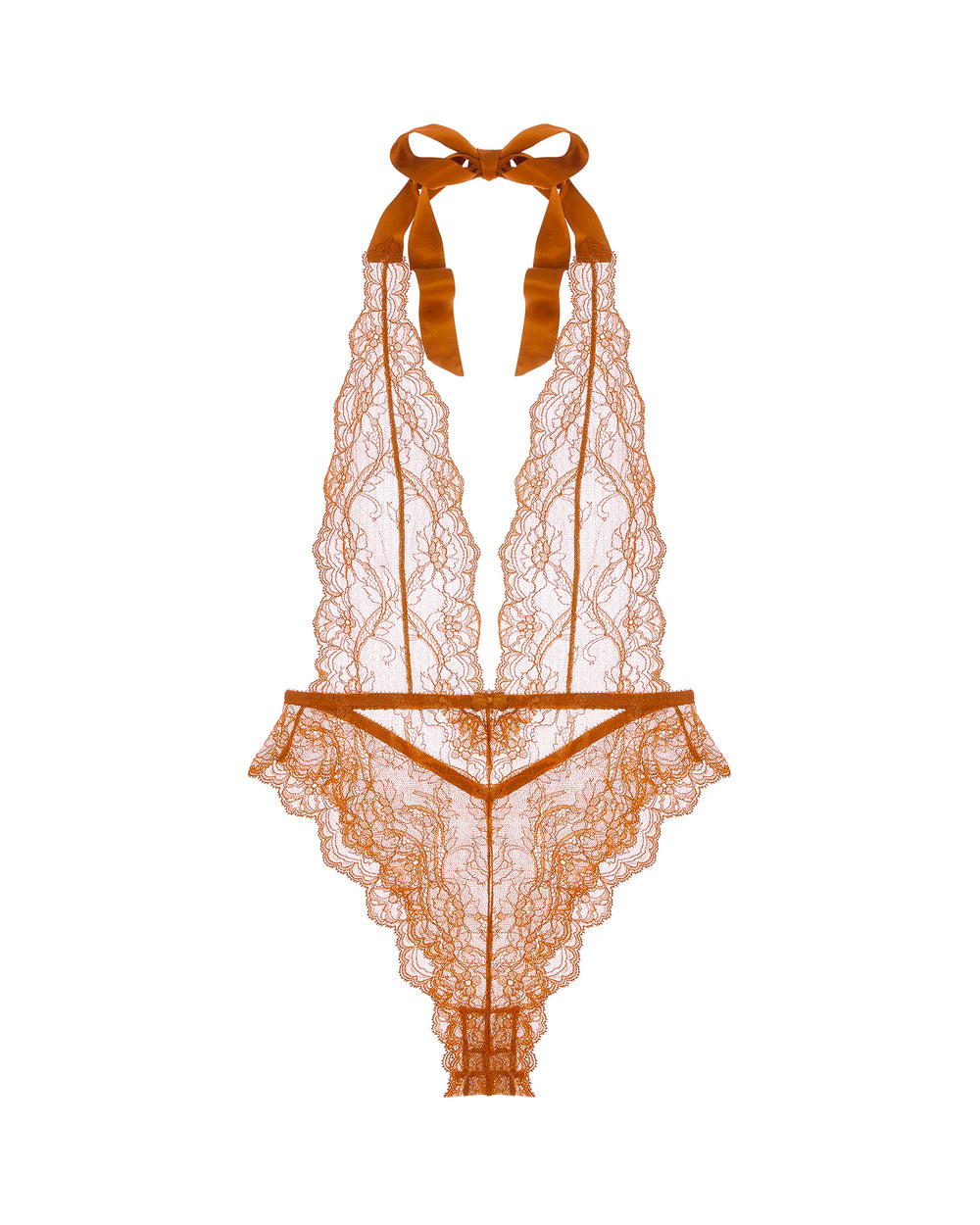 Journelle Anais Bodysuit in brown