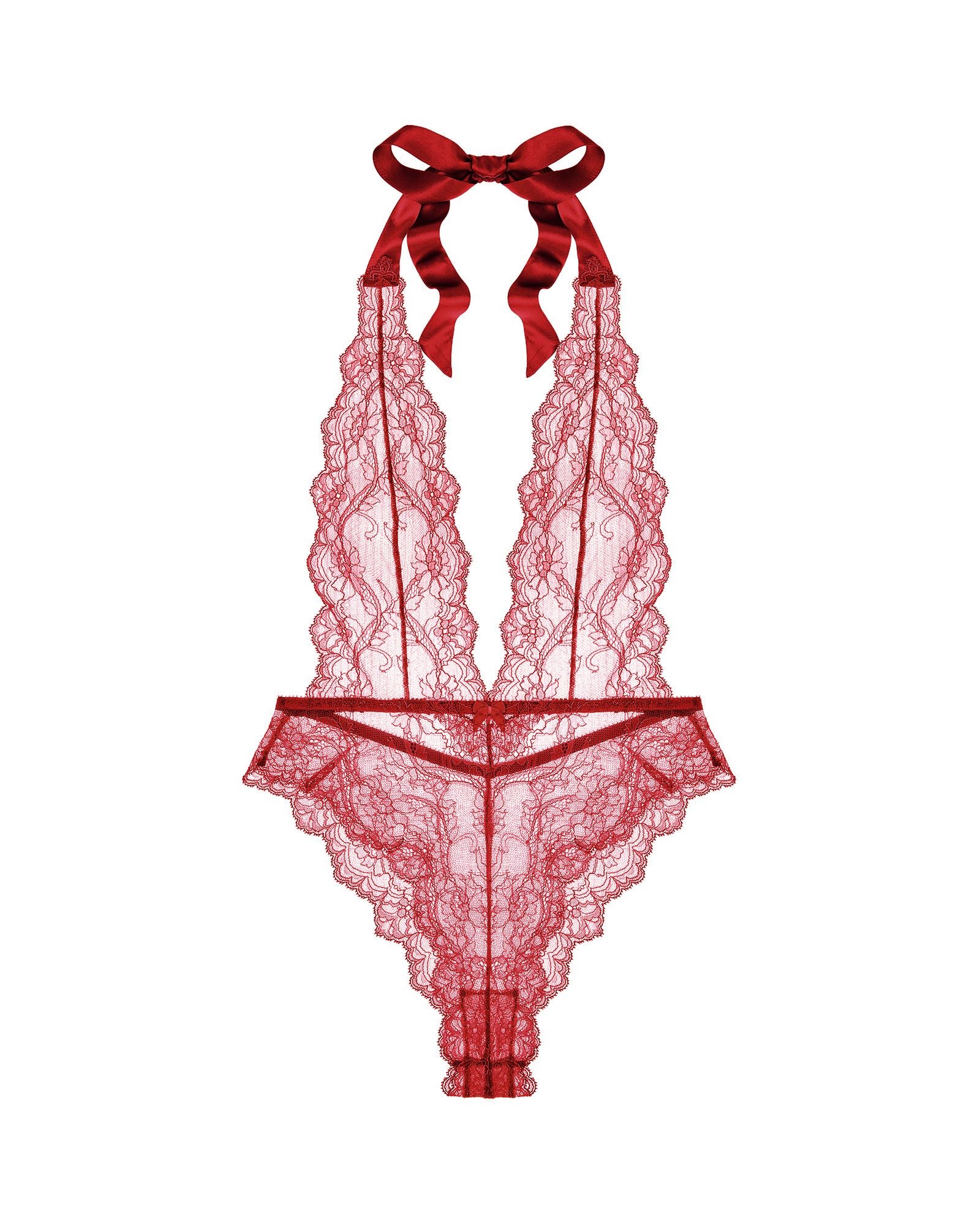 Journelle Anais Bodysuit in red