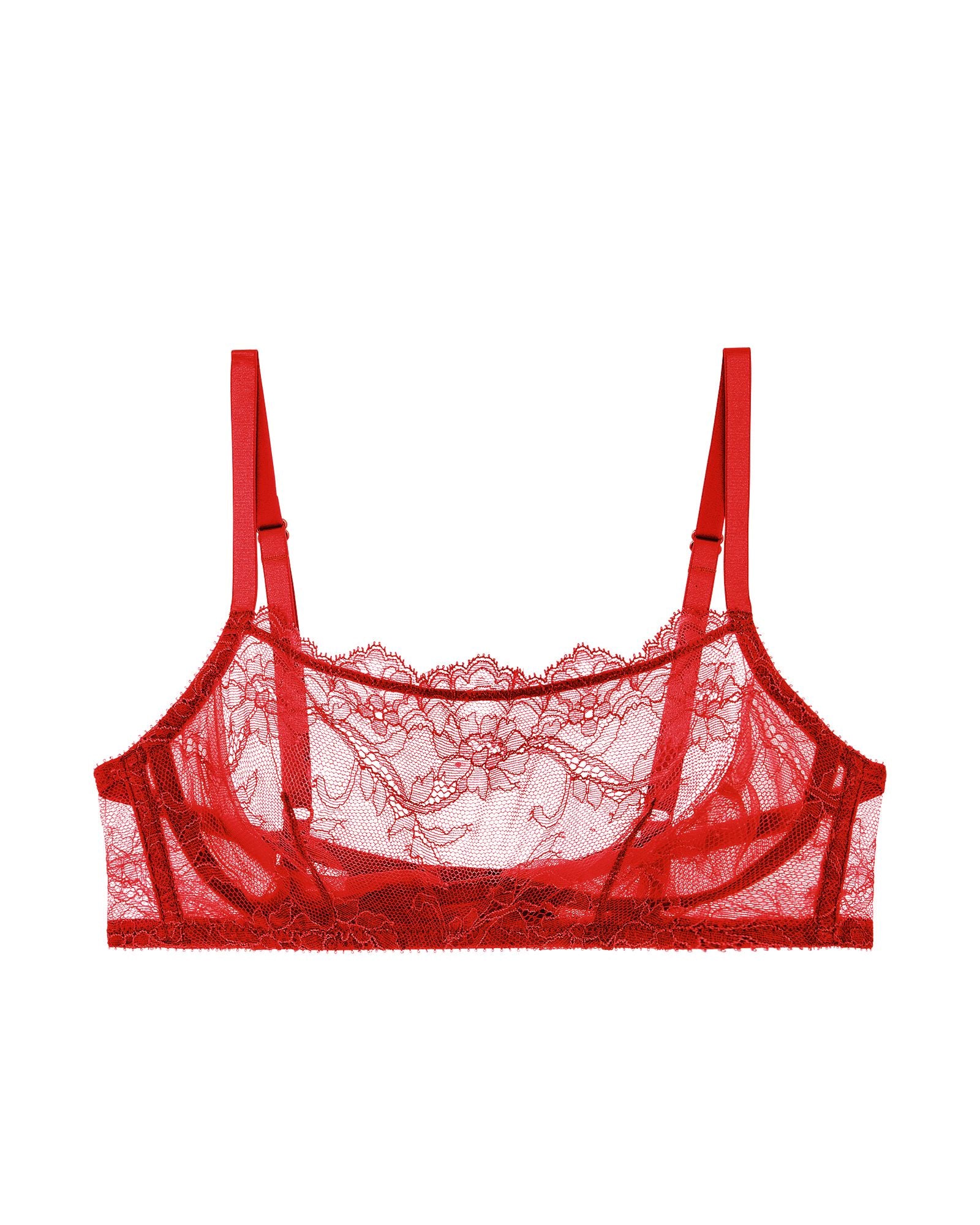 Journelle Anais Bralette in red
