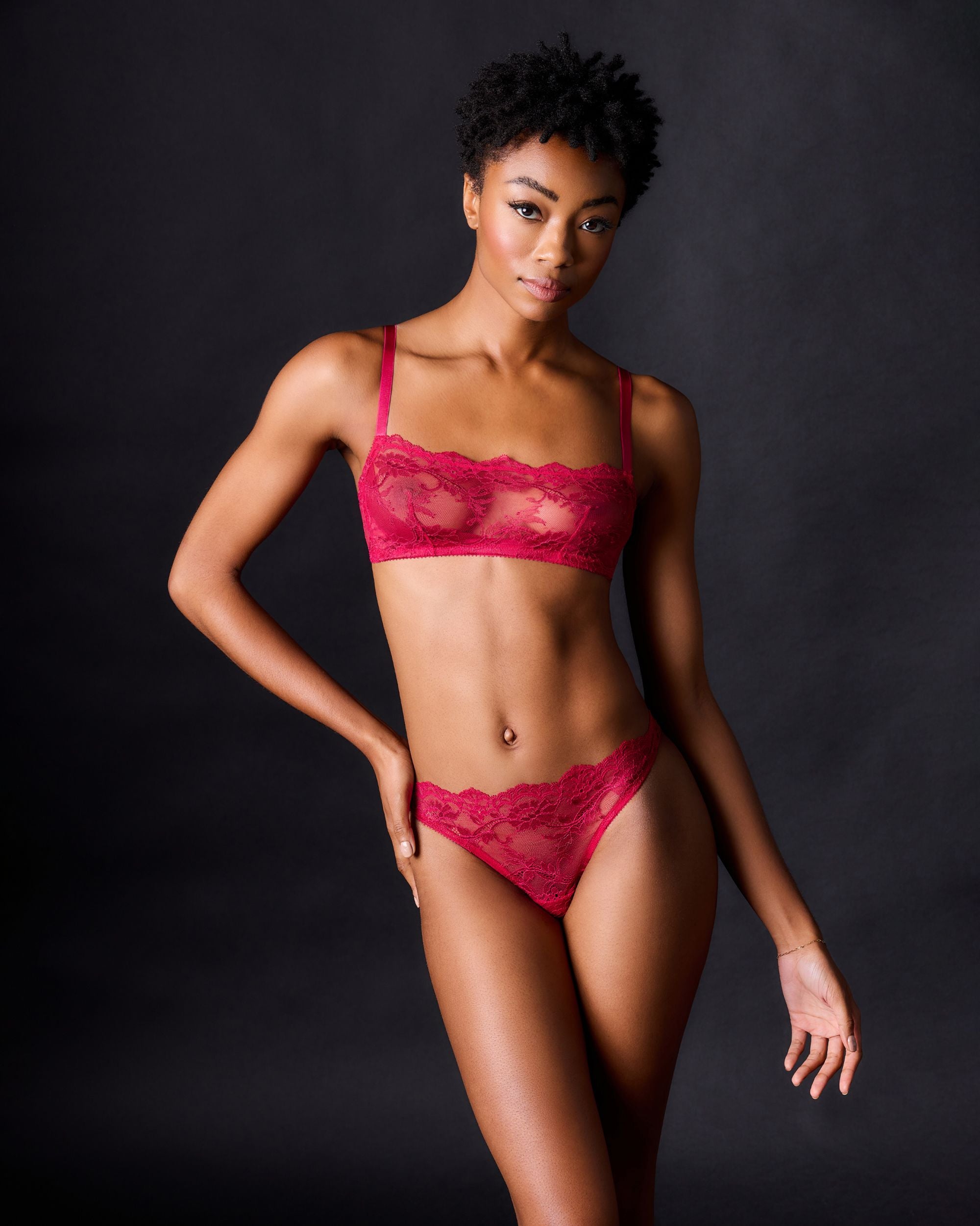 Journelle Anais Bralette in pink