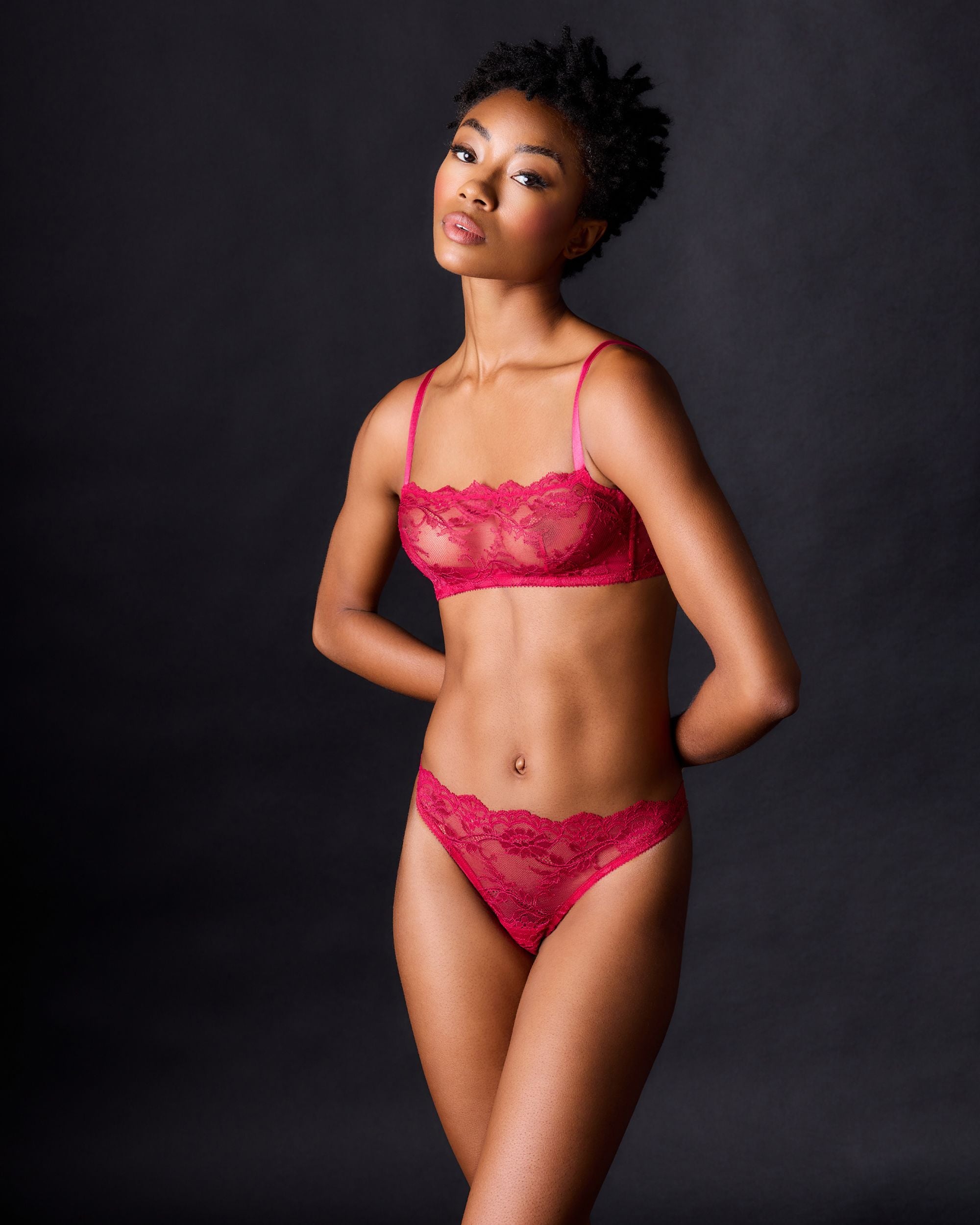 Journelle Anais Bralette in pink