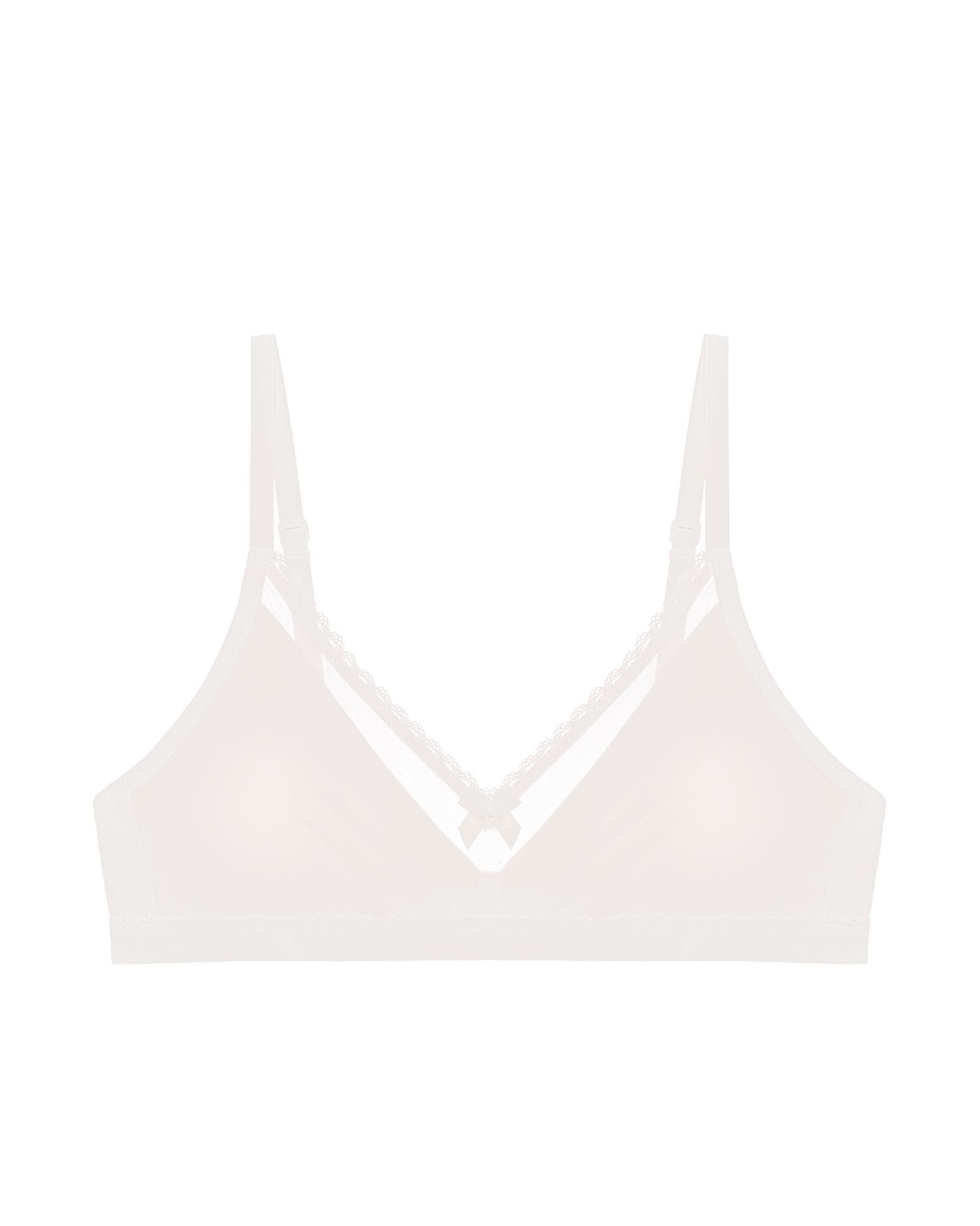Journelle Victoire Bralette in white