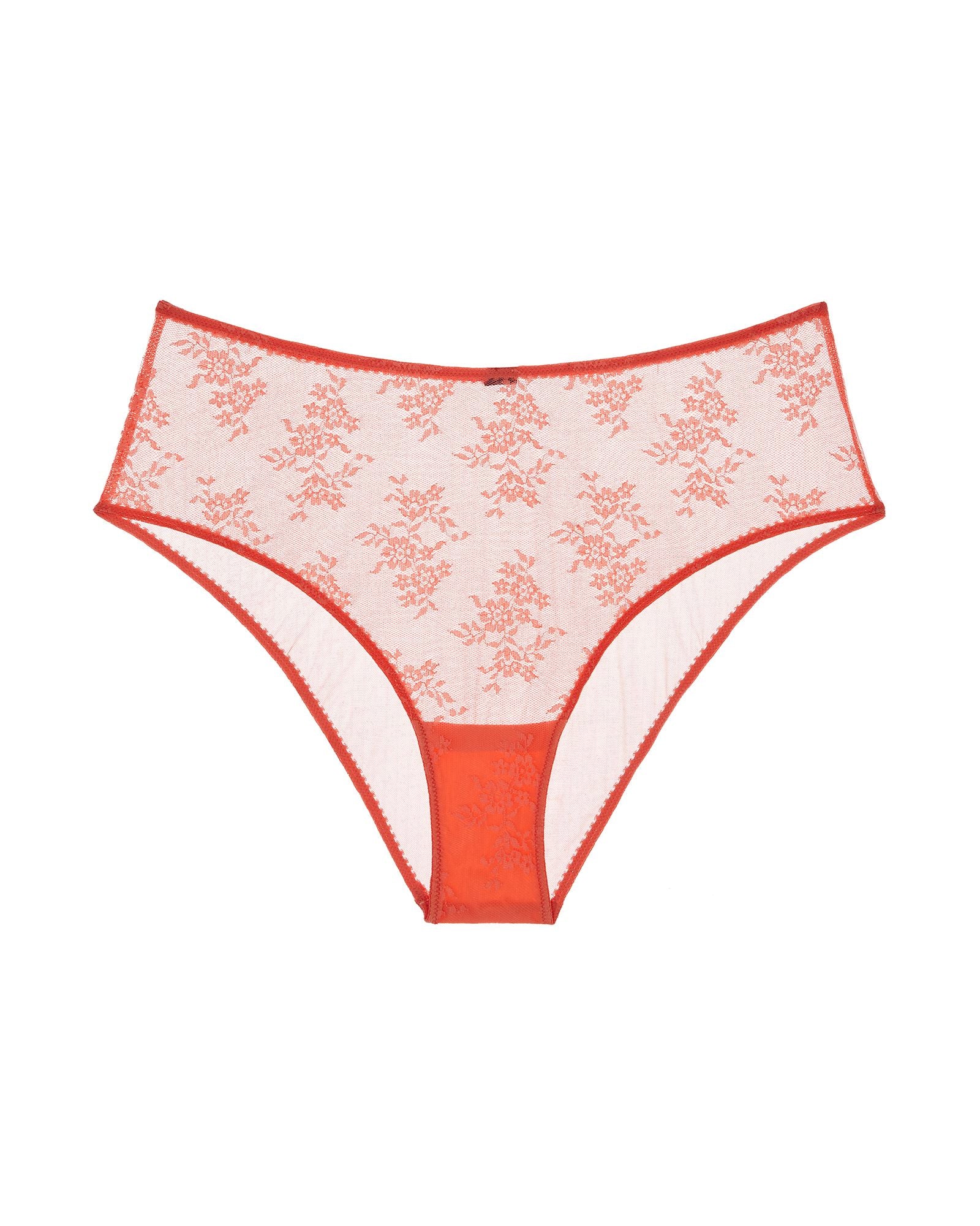 Journelle Romy High Waist Brief in red