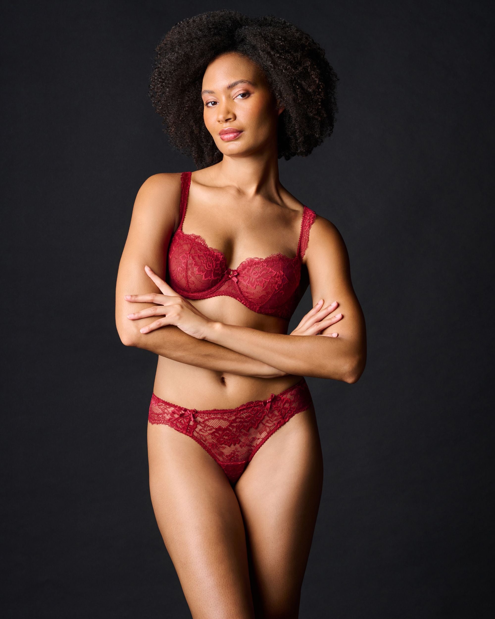 Journelle Isabel Ouvert in red