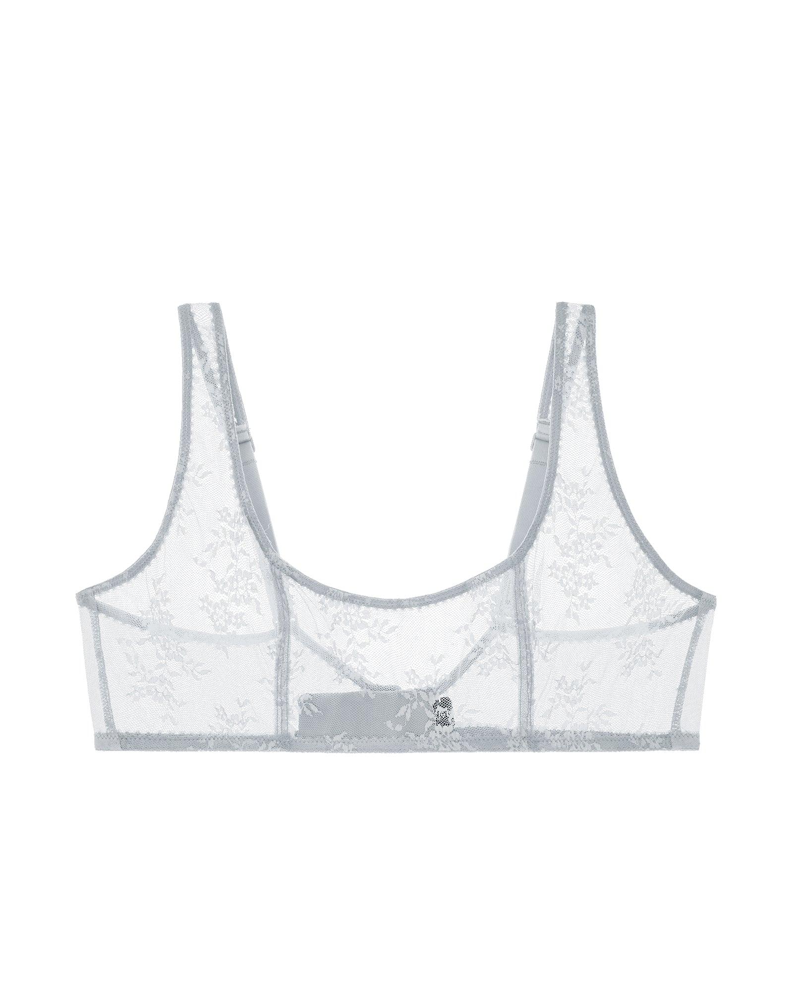 Journelle Romy Scoop Bralette in gray
