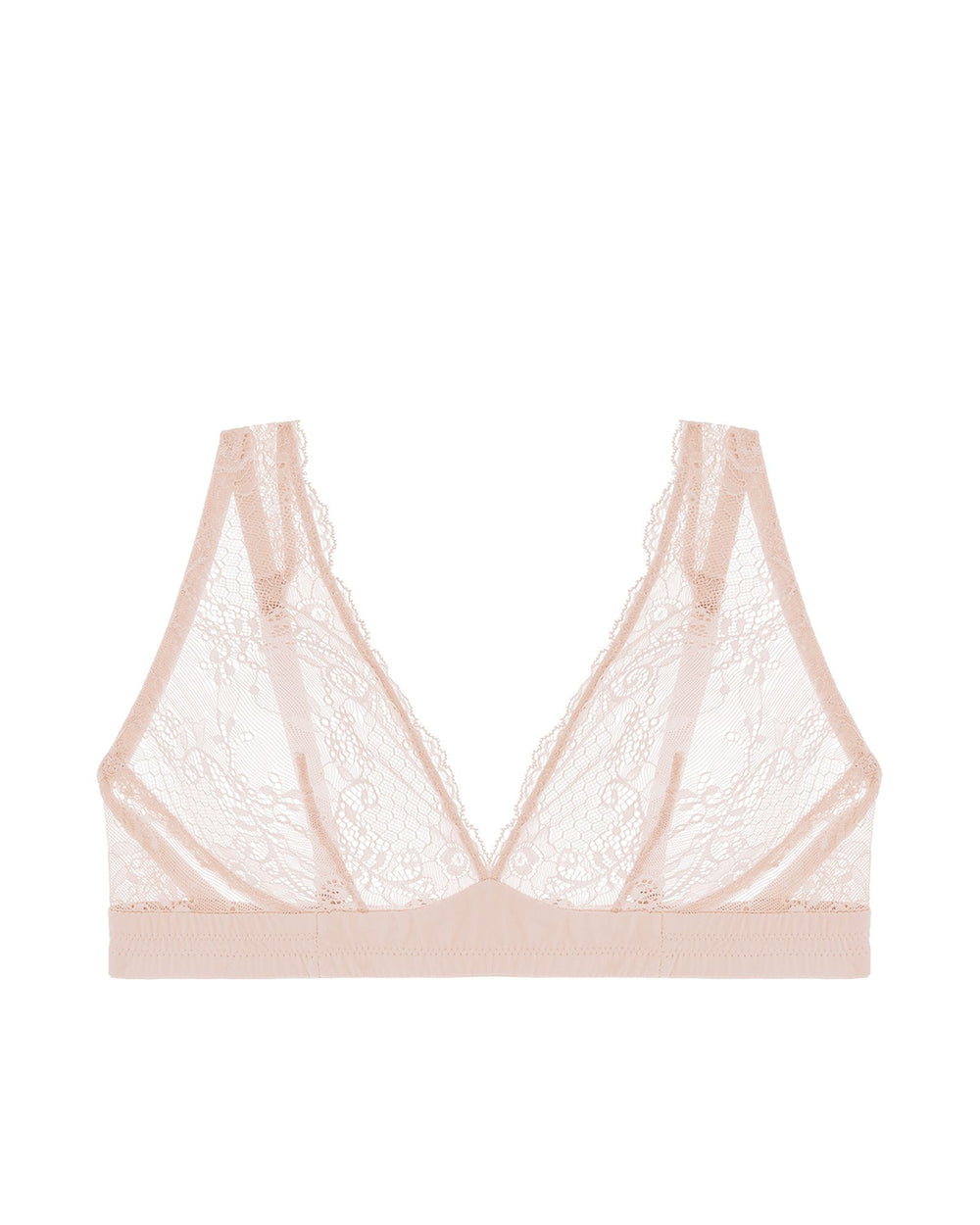 Journelle Sapna Plunge Bralette in pink