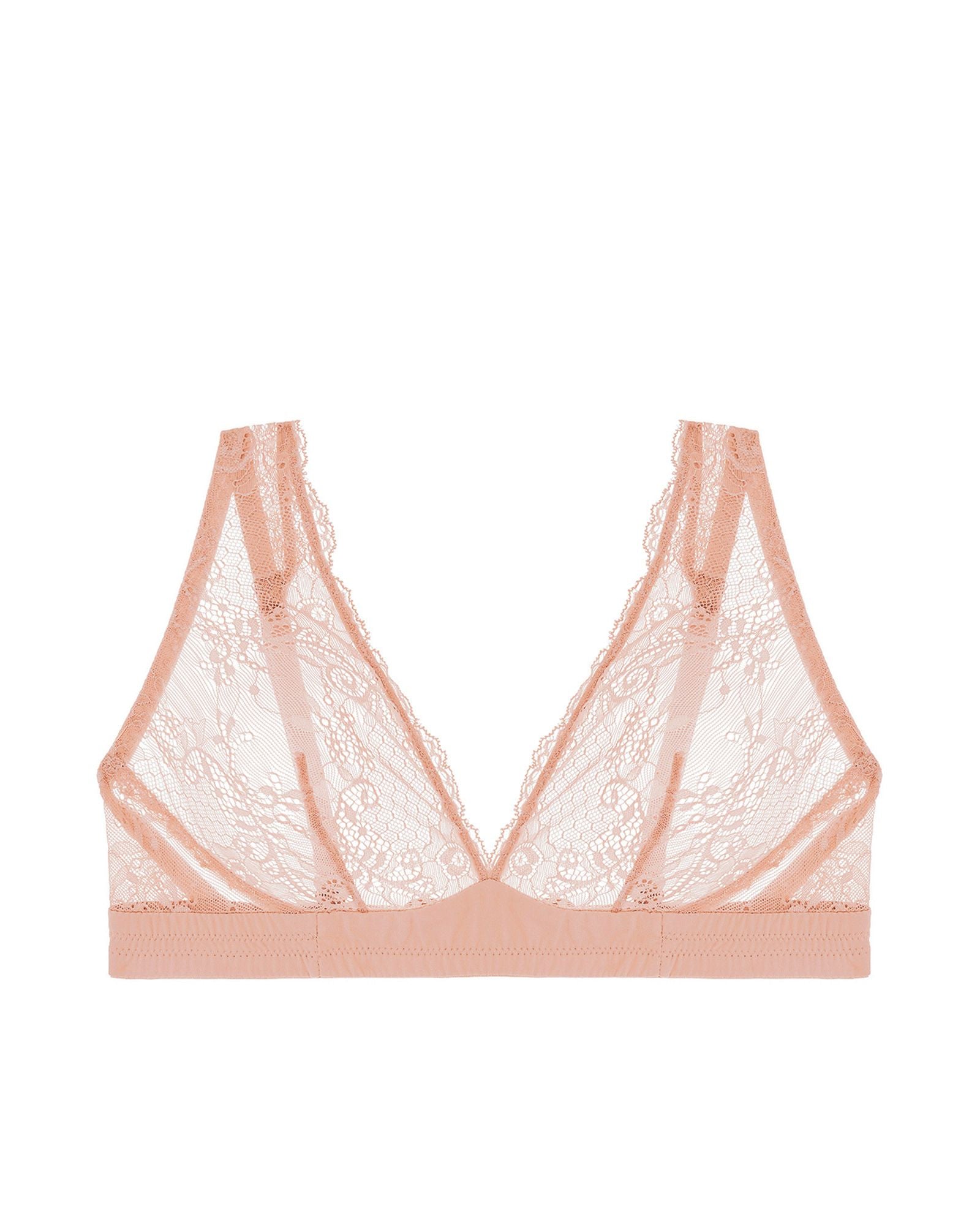 Journelle Sapna Plunge Bralette in pink
