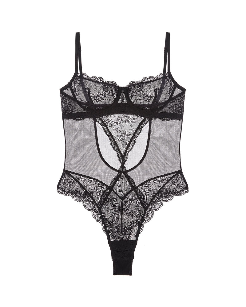 Women's Lingerie Bodysuits - Sexy Lace One Piece Bodysuit | Journelle