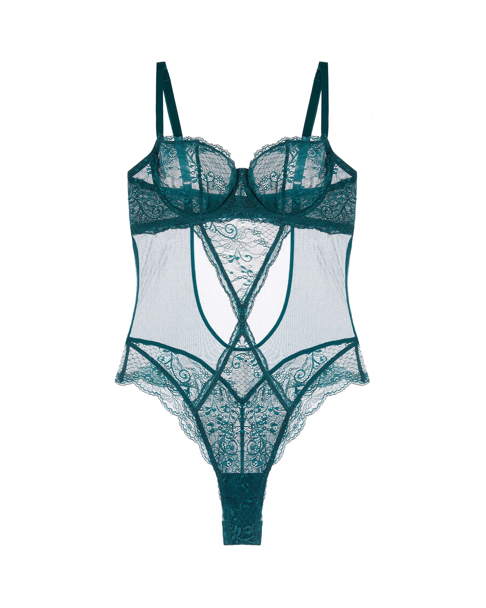 Journelle Sapna Bodysuit in green