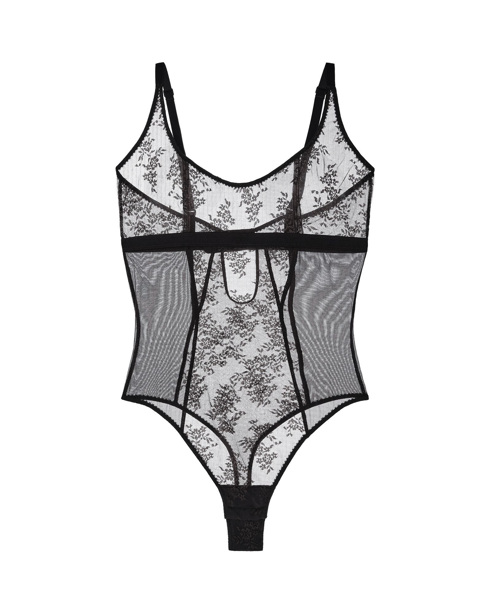 Journelle Romy Bodysuit in black