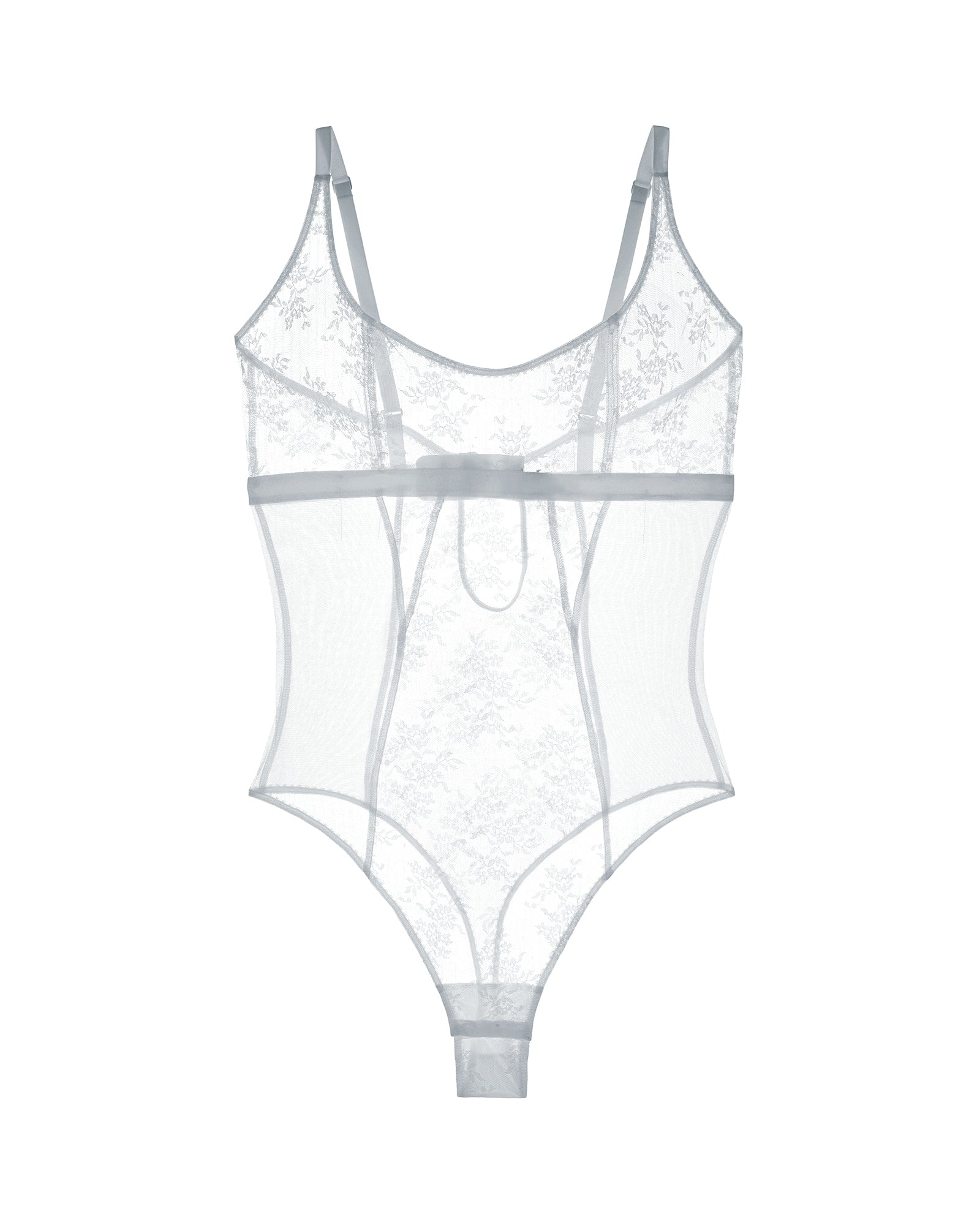 Journelle Romy Bodysuit in gray