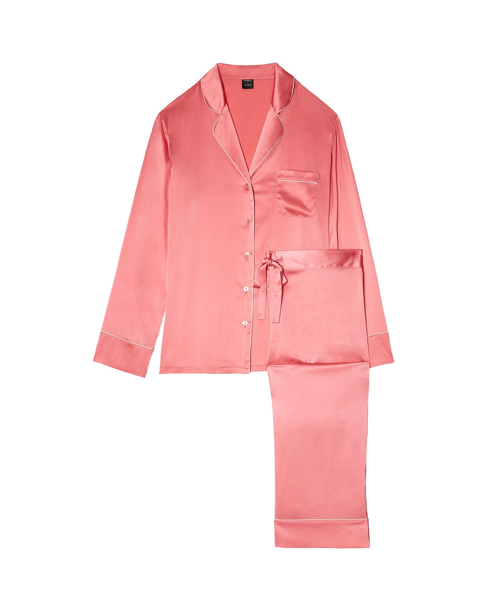 Cosabella Cosabella x Journelle Marlene Pajama Set in pink