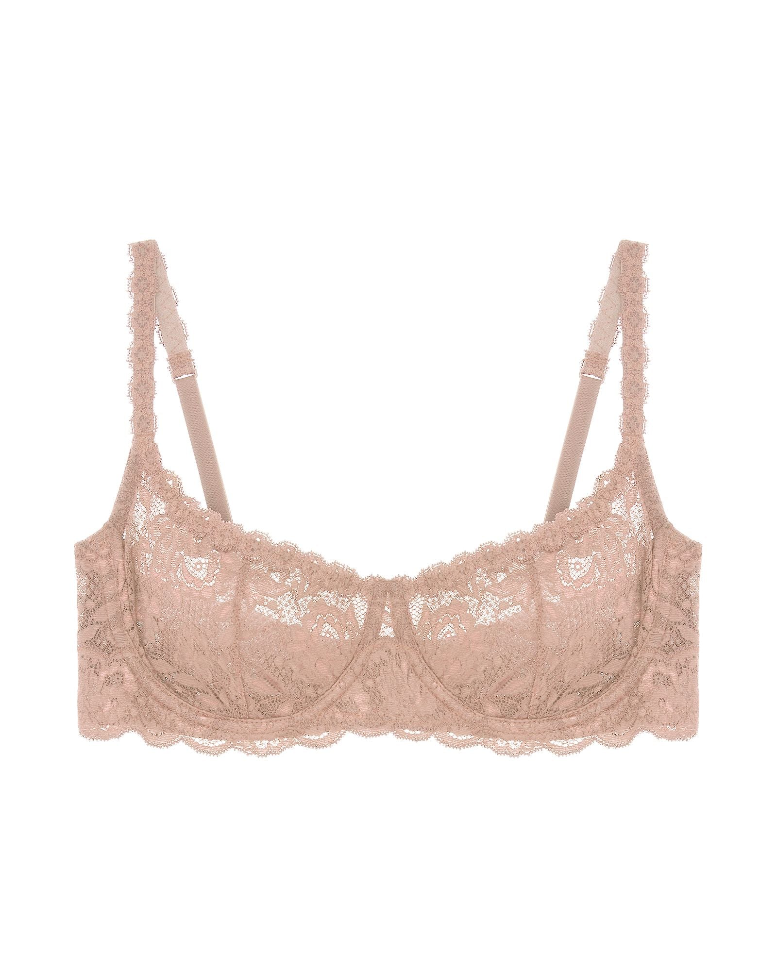 Cosabella Never Say Never Balconette Bra in beige