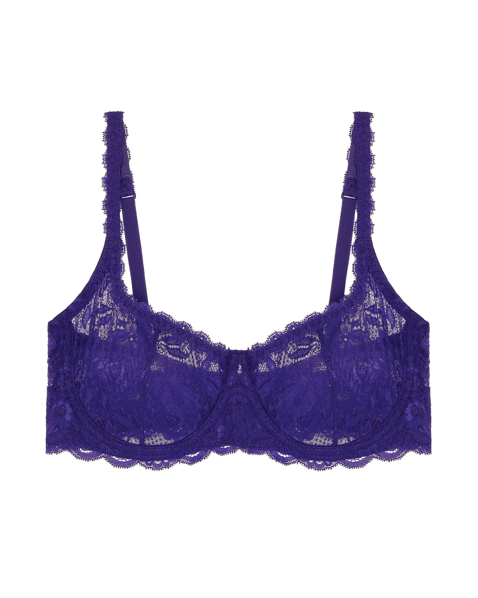 Cosabella Never Say Never Balconette Bra in purple