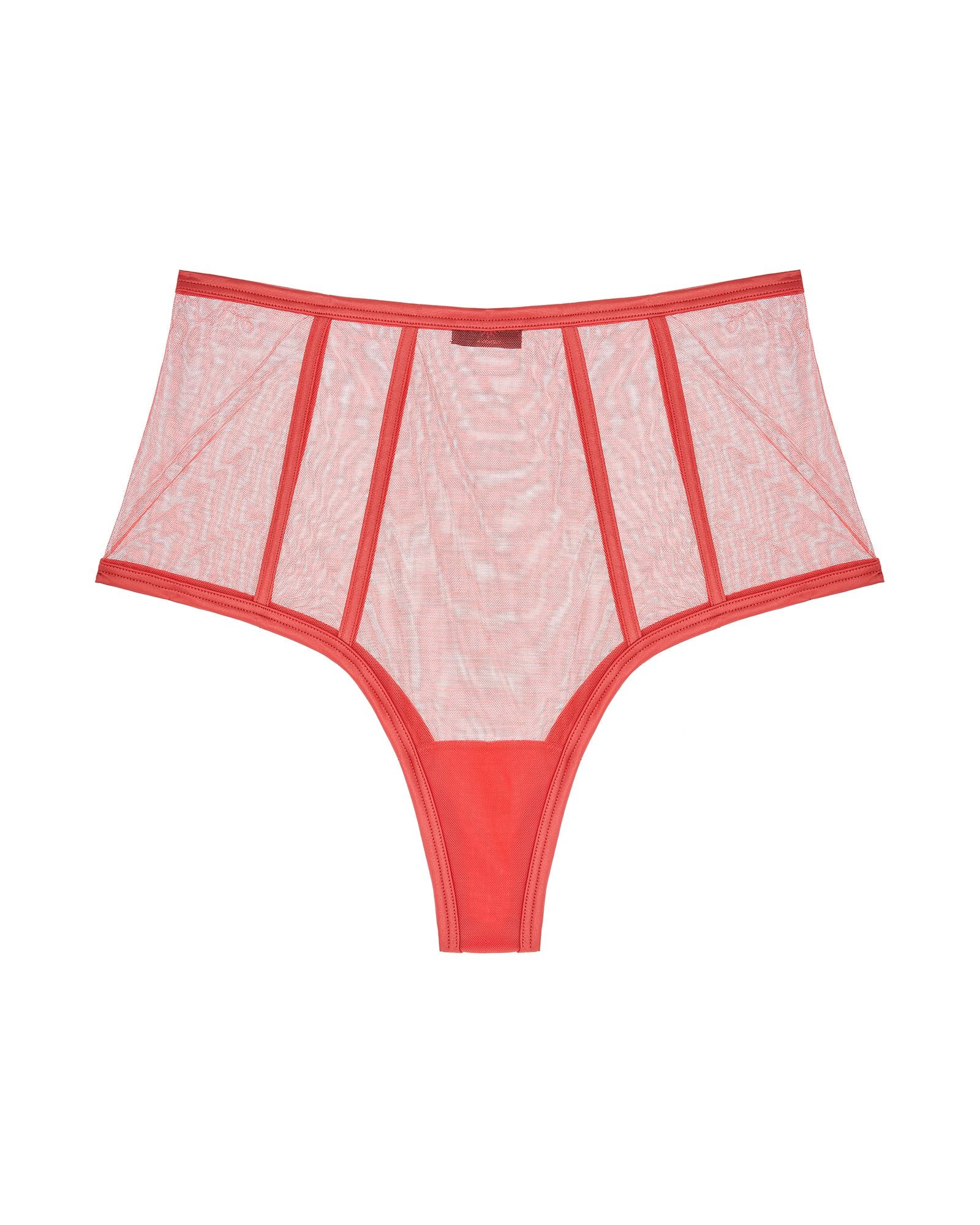 Cosabella Sardegna High Waist Brief in red