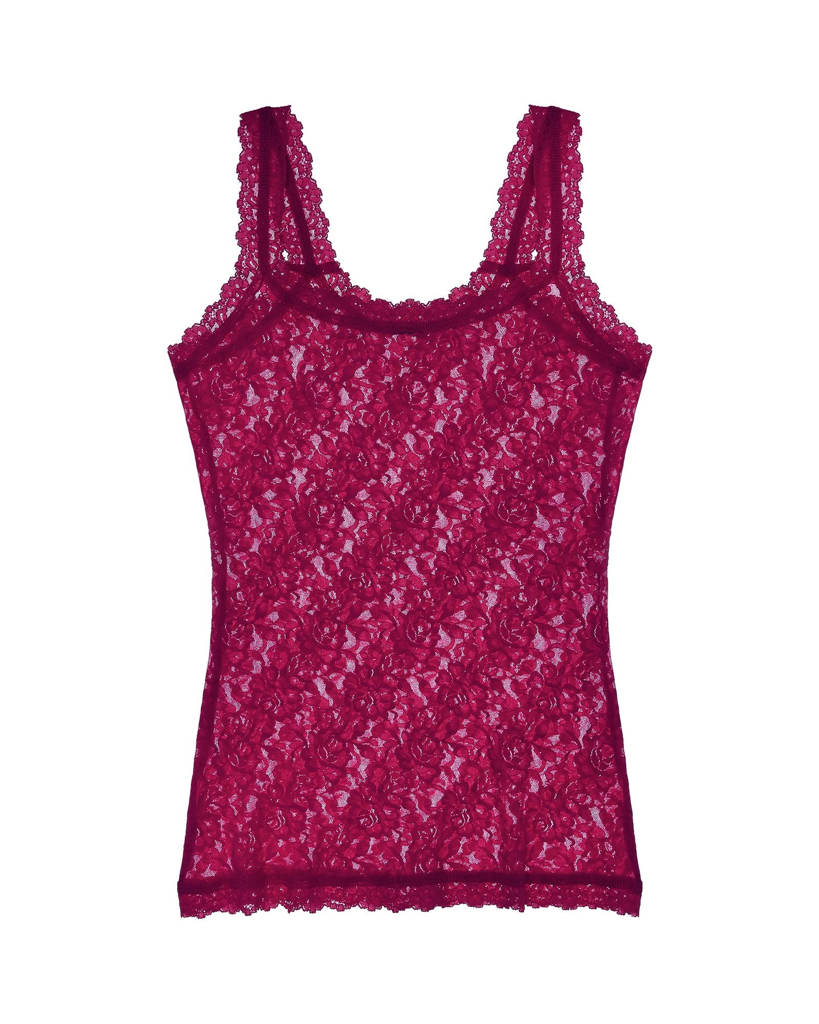 Hanky Panky Signature Lace Unlined Camisole in pink